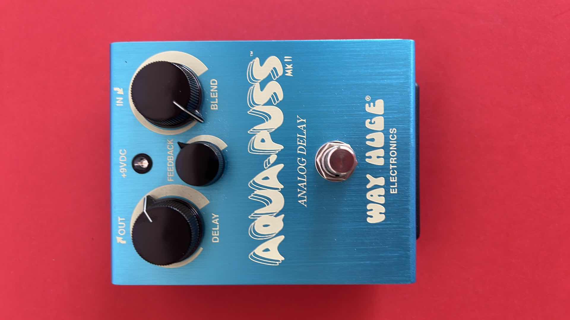 Photo 1 of WAY HUGE ELECTRONICS AQUA-PUSS ANALOG DELAY  (4”x5” H2”)