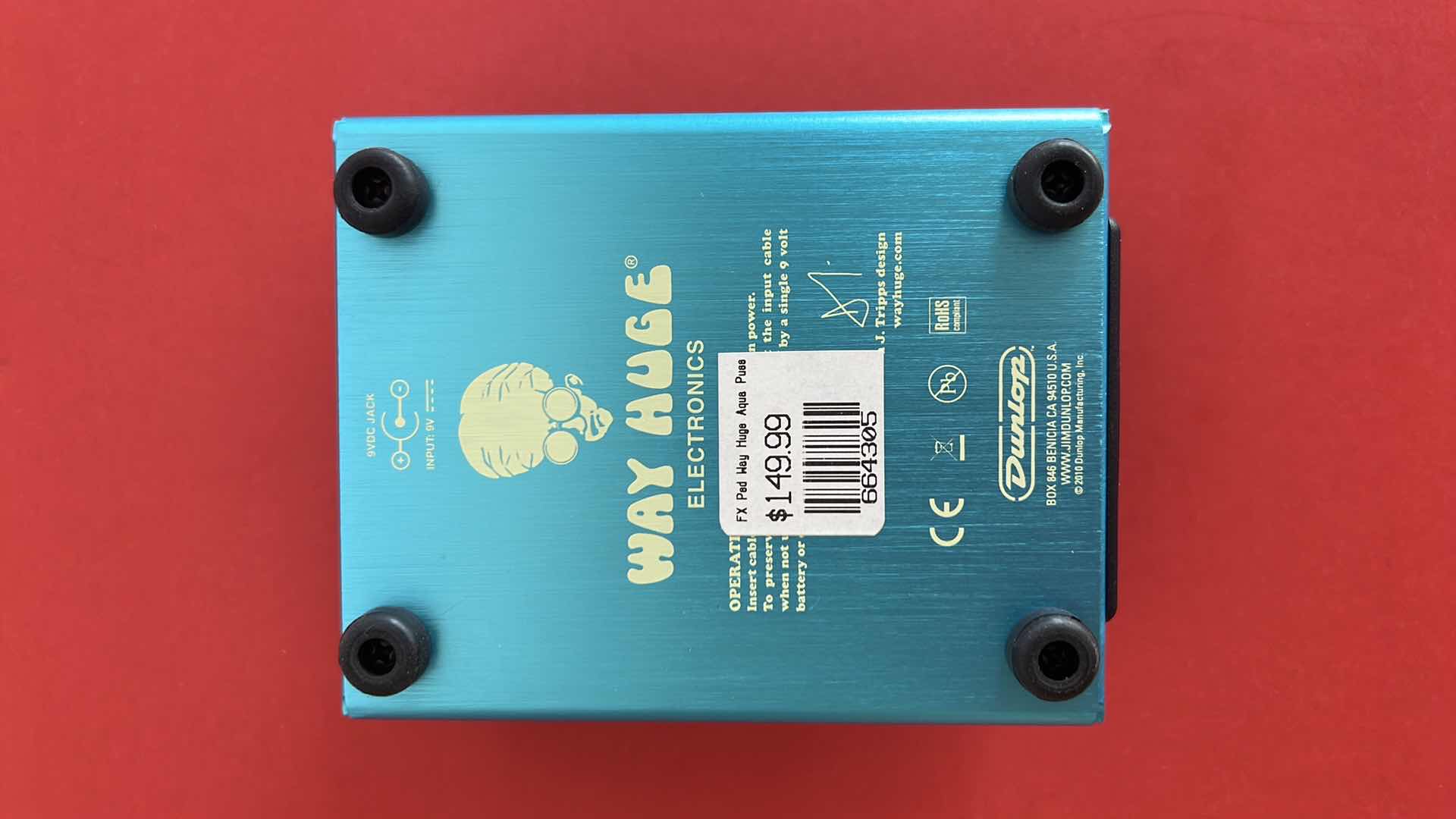 Photo 2 of WAY HUGE ELECTRONICS AQUA-PUSS ANALOG DELAY  (4”x5” H2”)