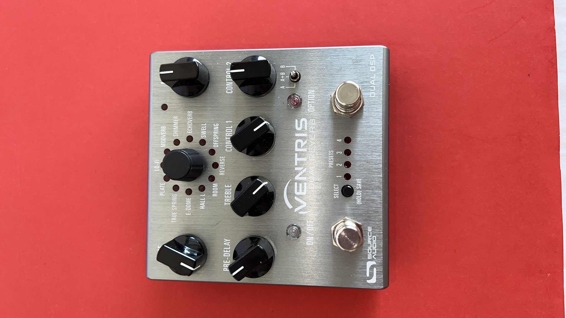 Photo 1 of SOURCE AUDIO SA262 VENTRIS DUAL REVERB  (4”x 4” 1 1/2”)