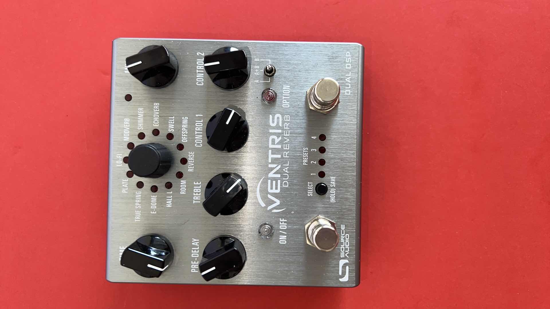 Photo 1 of SOURCE AUDIO SA262 VENTRIS DUAL REVERB  (4”x 4” 1 1/2”)