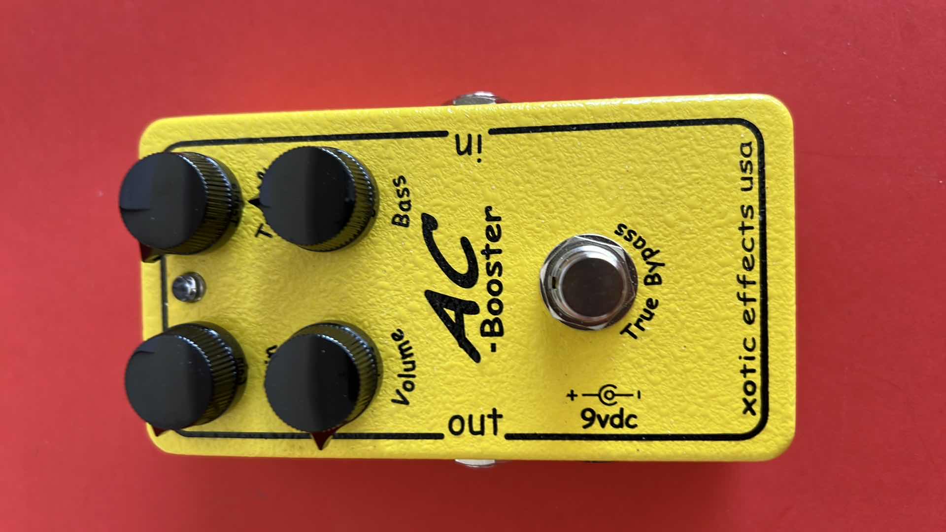 Photo 1 of XOTIC EFFECTS USA  AC BOOSTER STRAIN SYSTEM OVERDRIVE DISTORTION GUITAR PEDAL