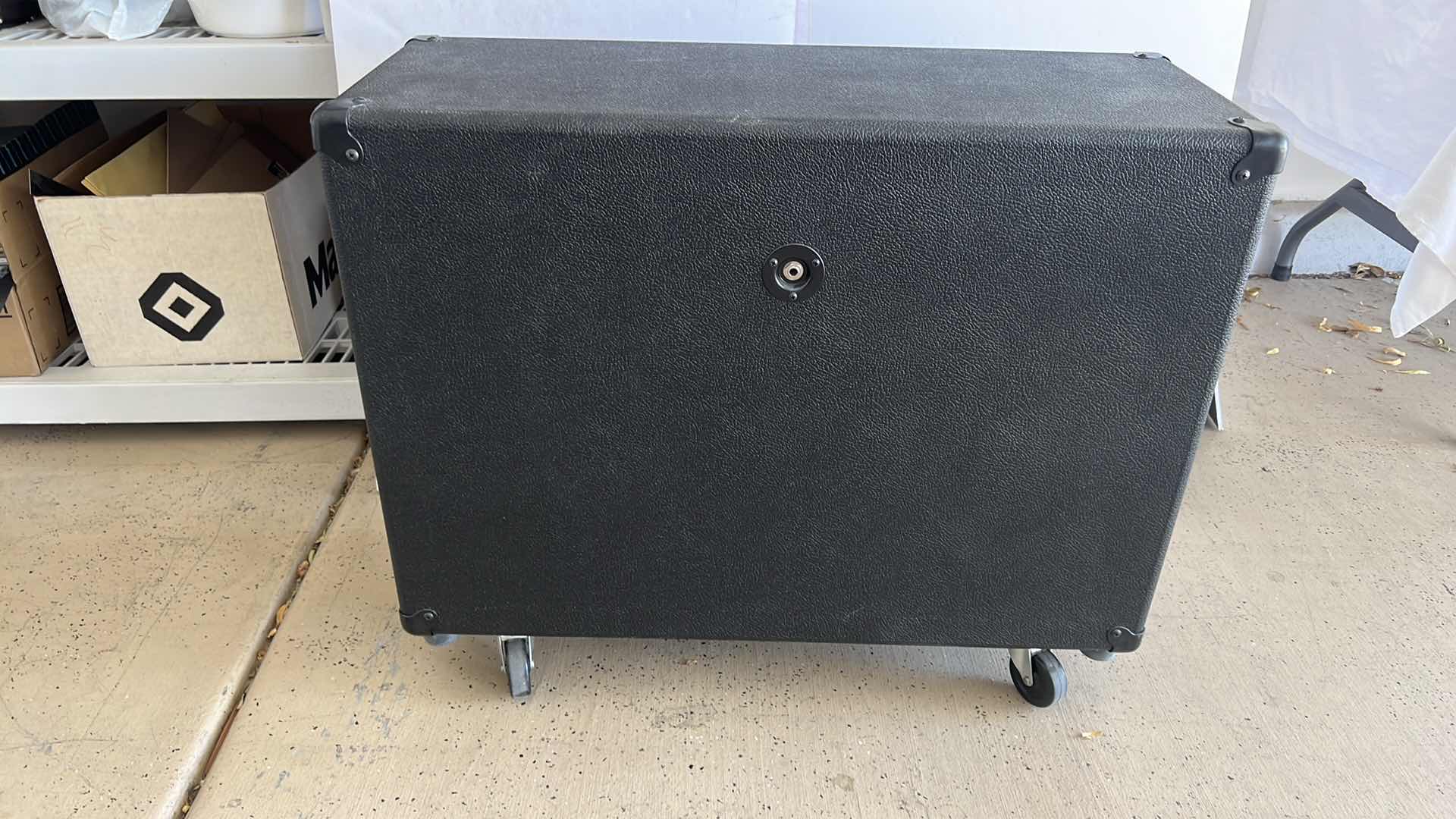 Photo 1 of PORTABLE SPEAKER AMP CABINET 