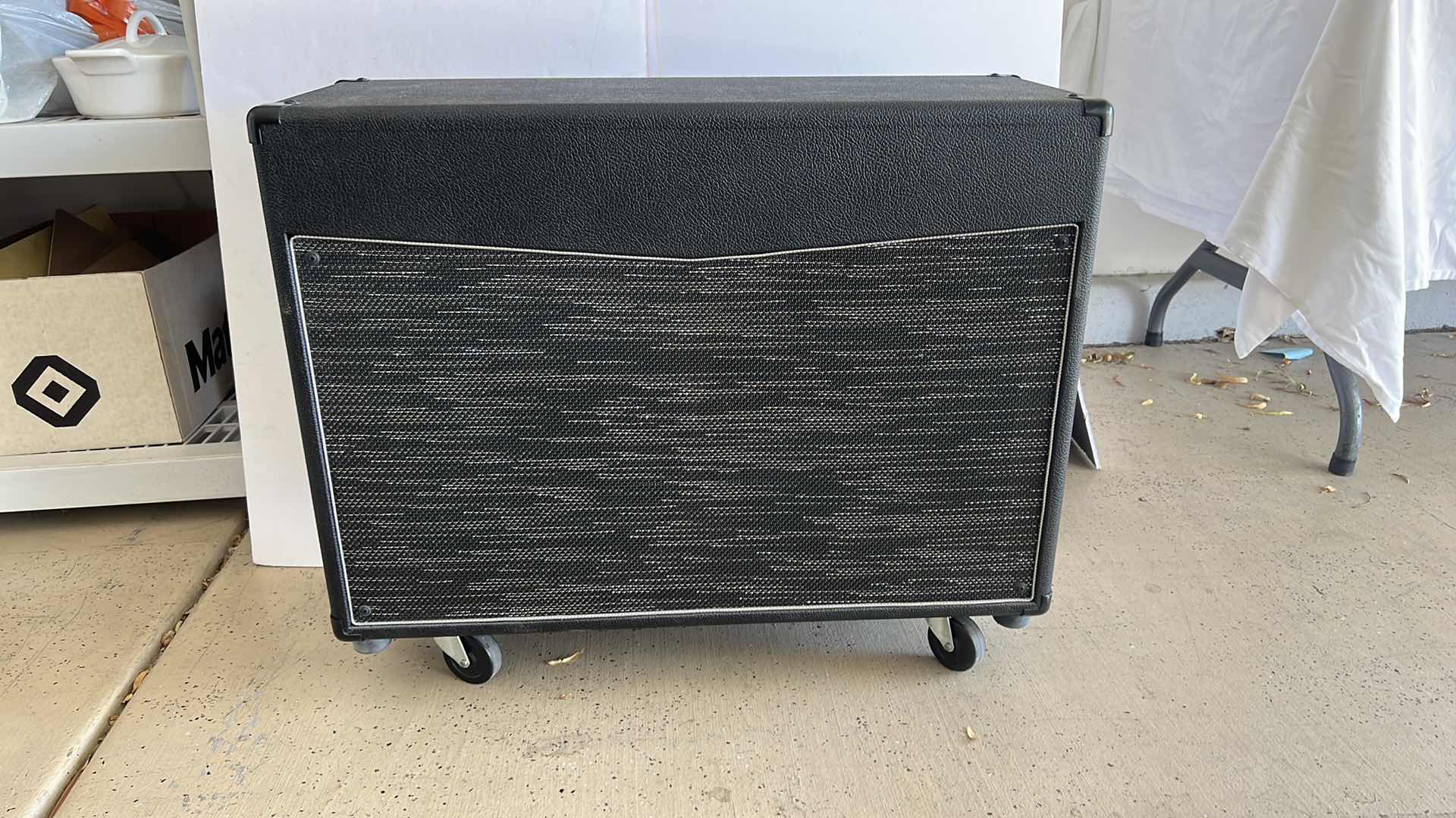 Photo 1 of PORTABLE SPEAKER AMP CABINET 