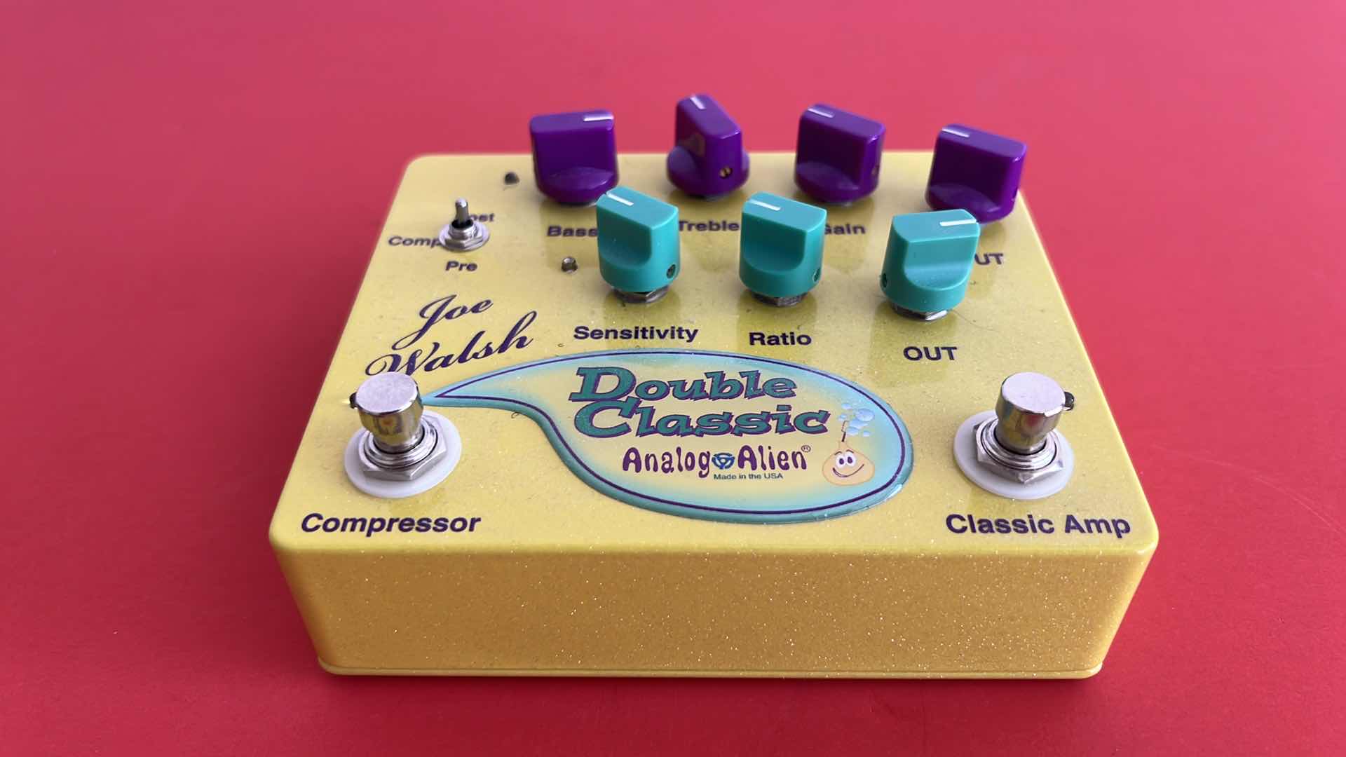 Photo 3 of ANALOG ALIEN JOE WALSH DOUBLE CLASSIC EFFECT PEDAL