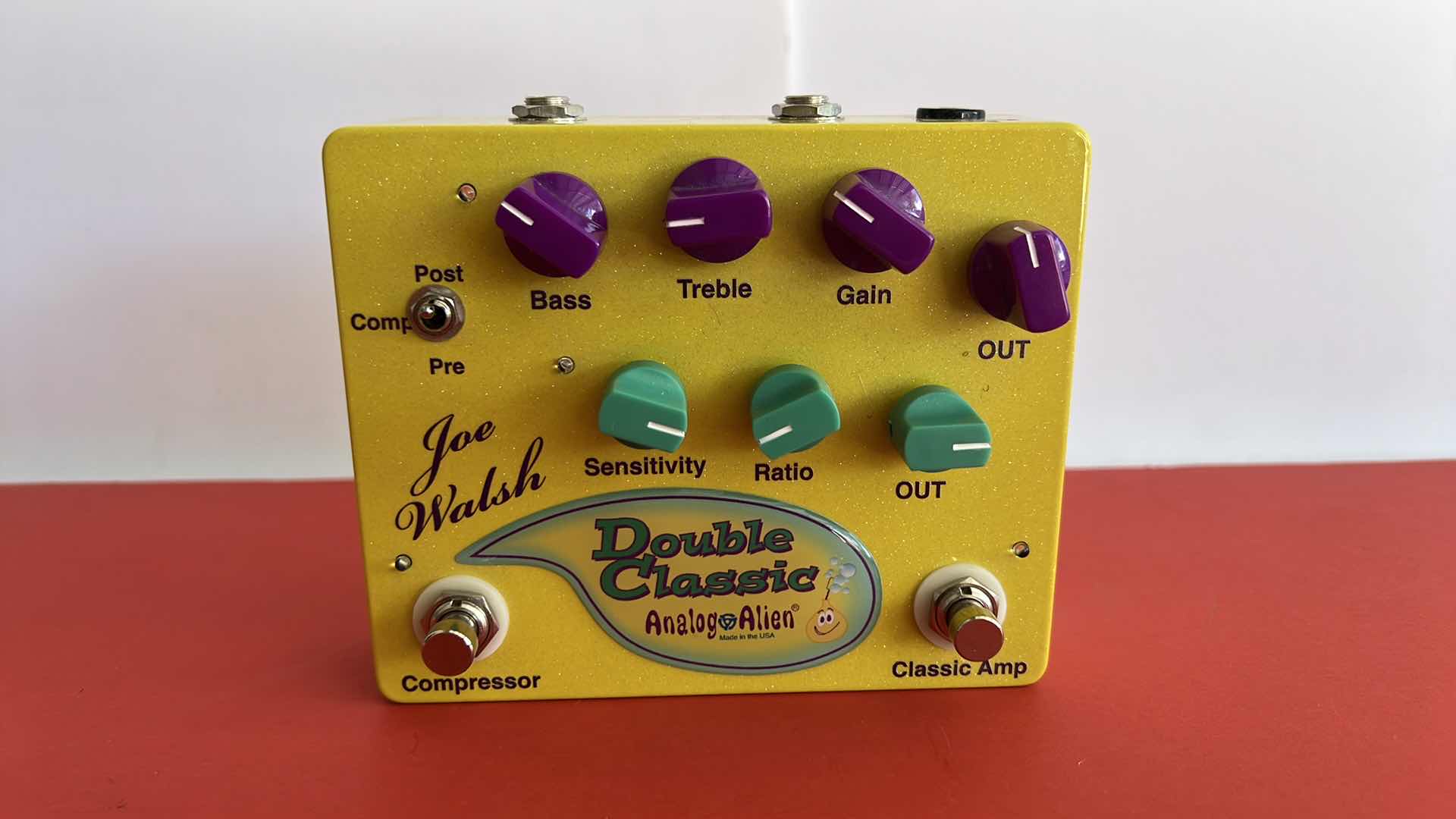 Photo 1 of ANALOG ALIEN JOE WALSH DOUBLE CLASSIC EFFECT PEDAL