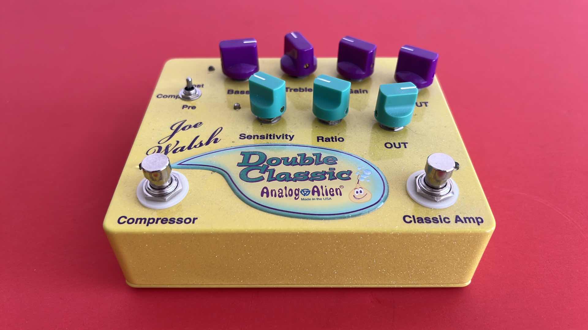 Photo 1 of ANALOG ALIEN JOE WALSH DOUBLE CLASSIC EFFECT PEDAL