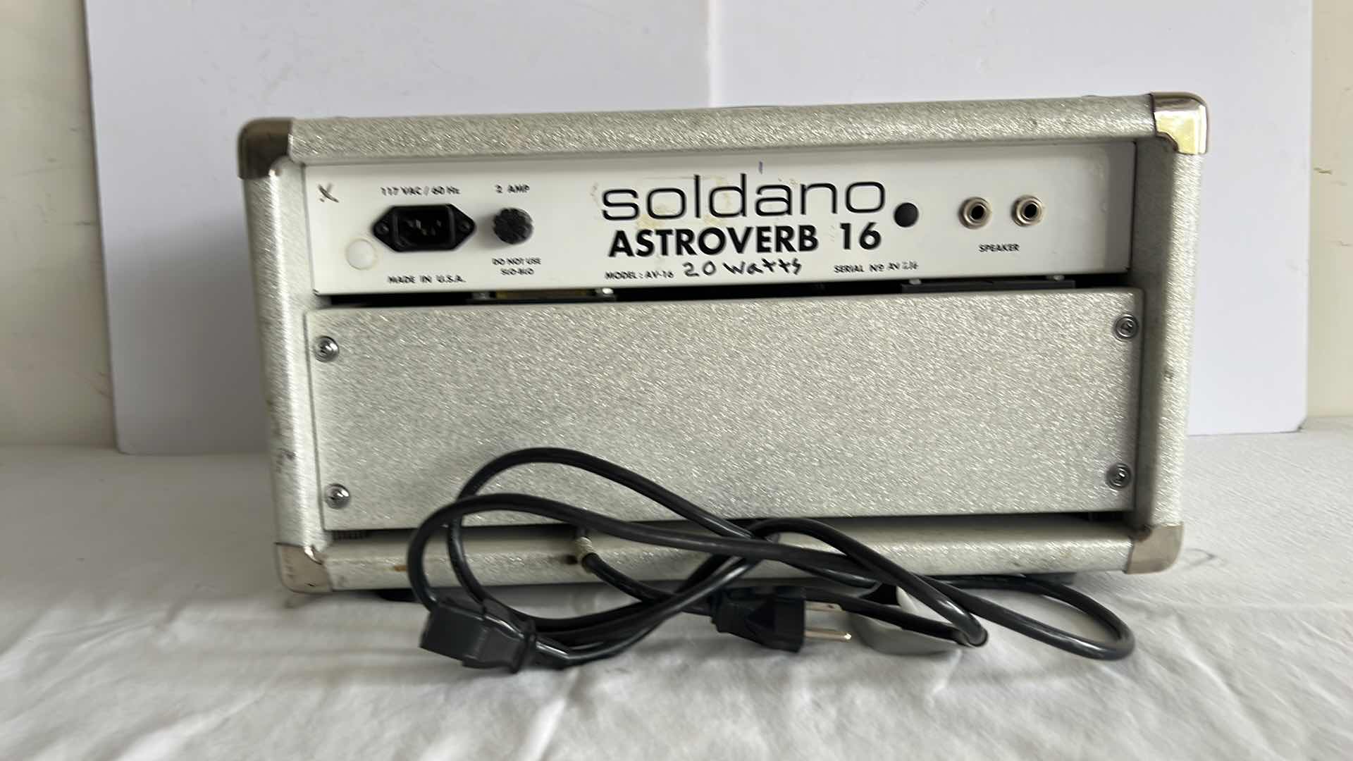 Photo 1 of SOLDANO ASTROVERB 16 TUBE AMP HEAD