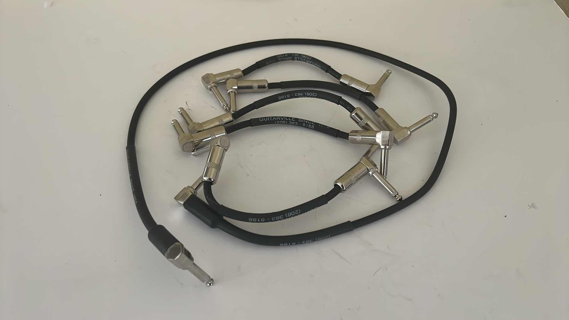 Photo 1 of 6- GUITARVILLE CABLE CONNECTORS ( VARIOUS SIZES)