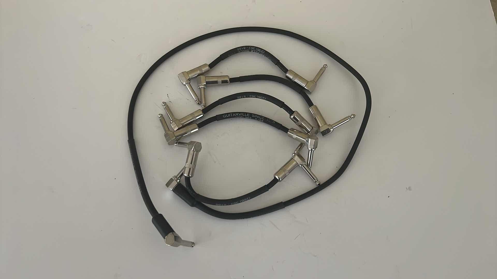 Photo 1 of 6- GUITARVILLE CABLE CONNECTORS ( VARIOUS SIZES)