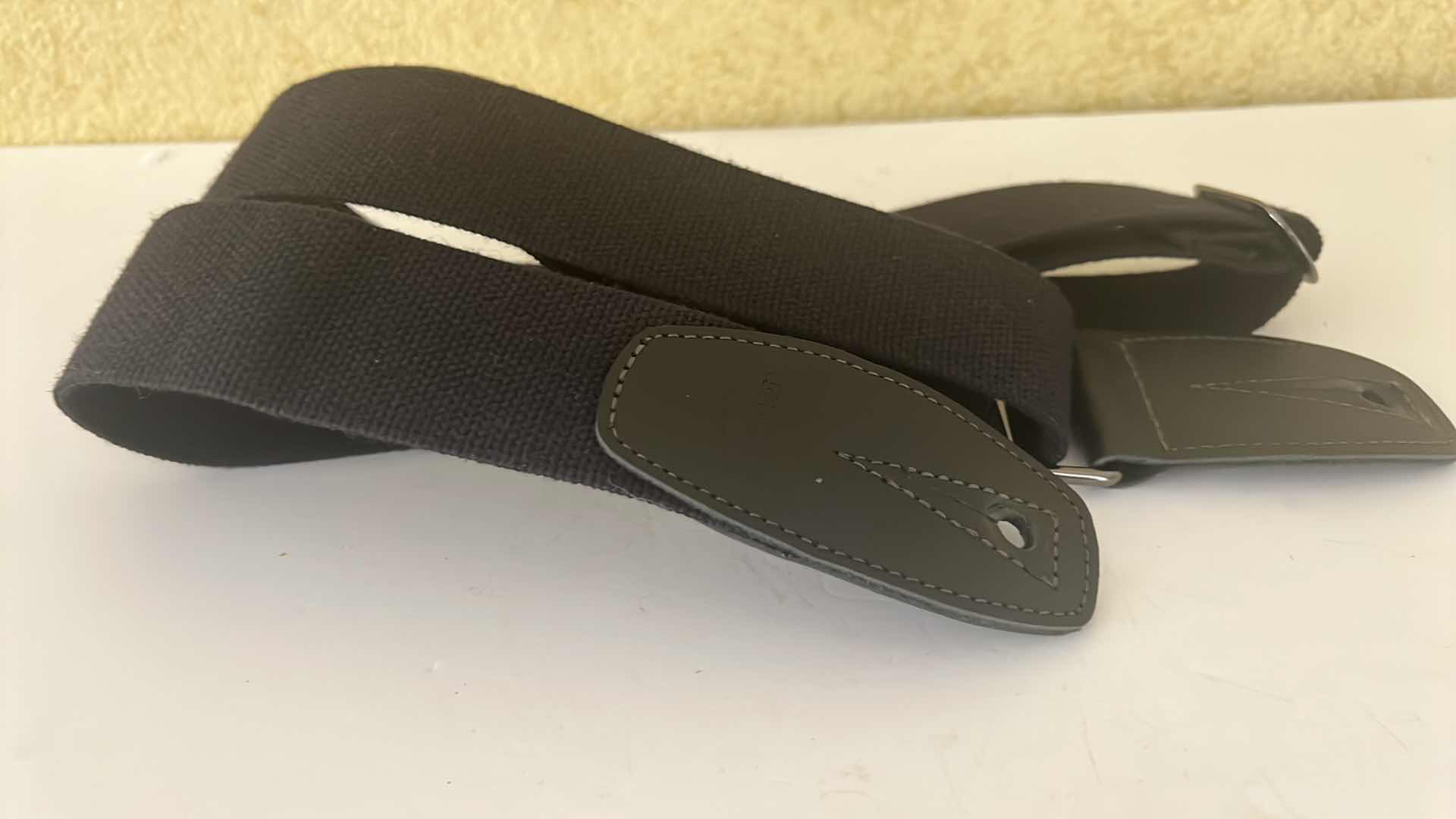 Photo 1 of REUNION BLUES BLACK NYLON GUITAR STRAP