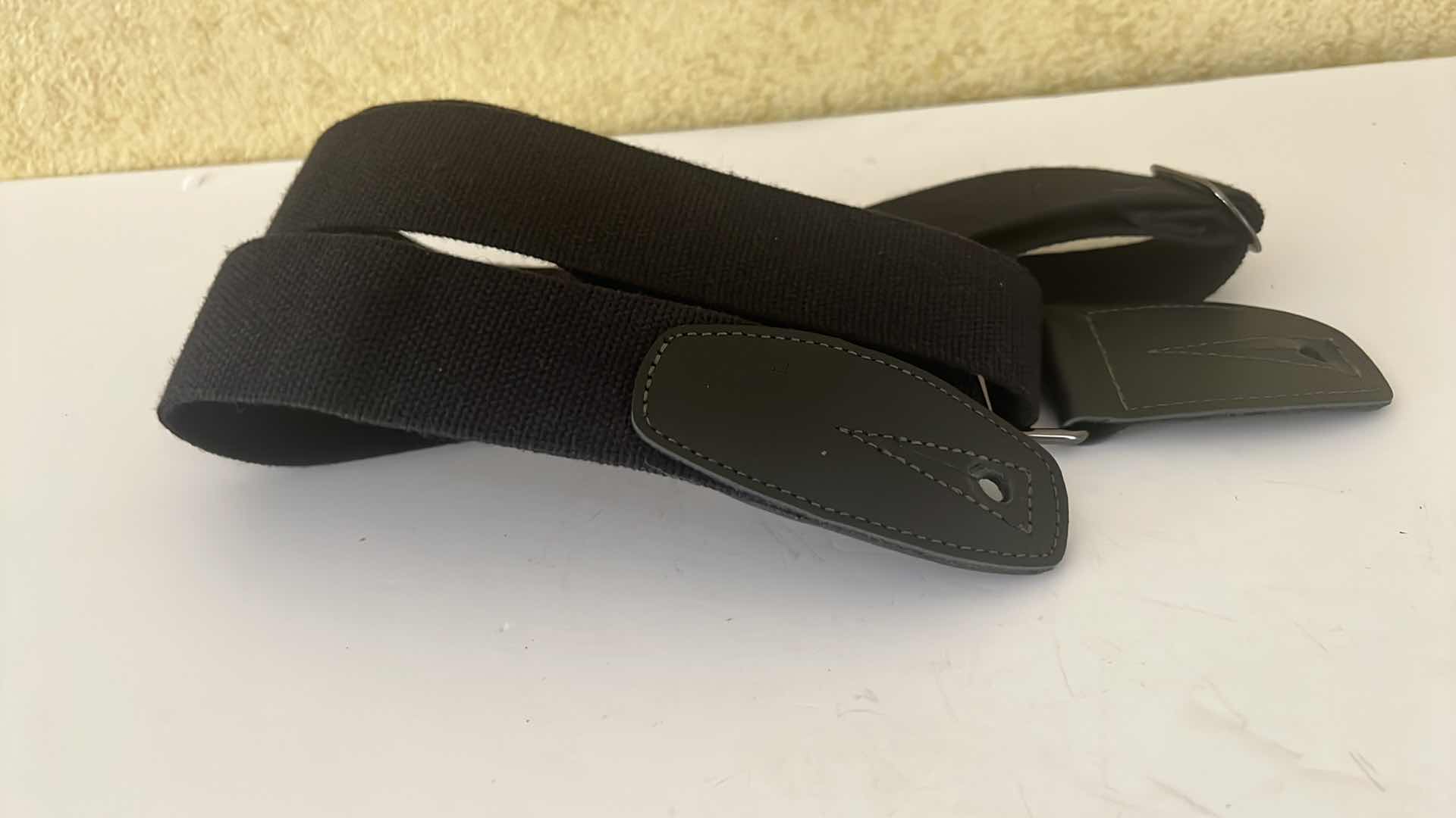 Photo 1 of REUNION BLUES BLACK NYLON GUITAR STRAP