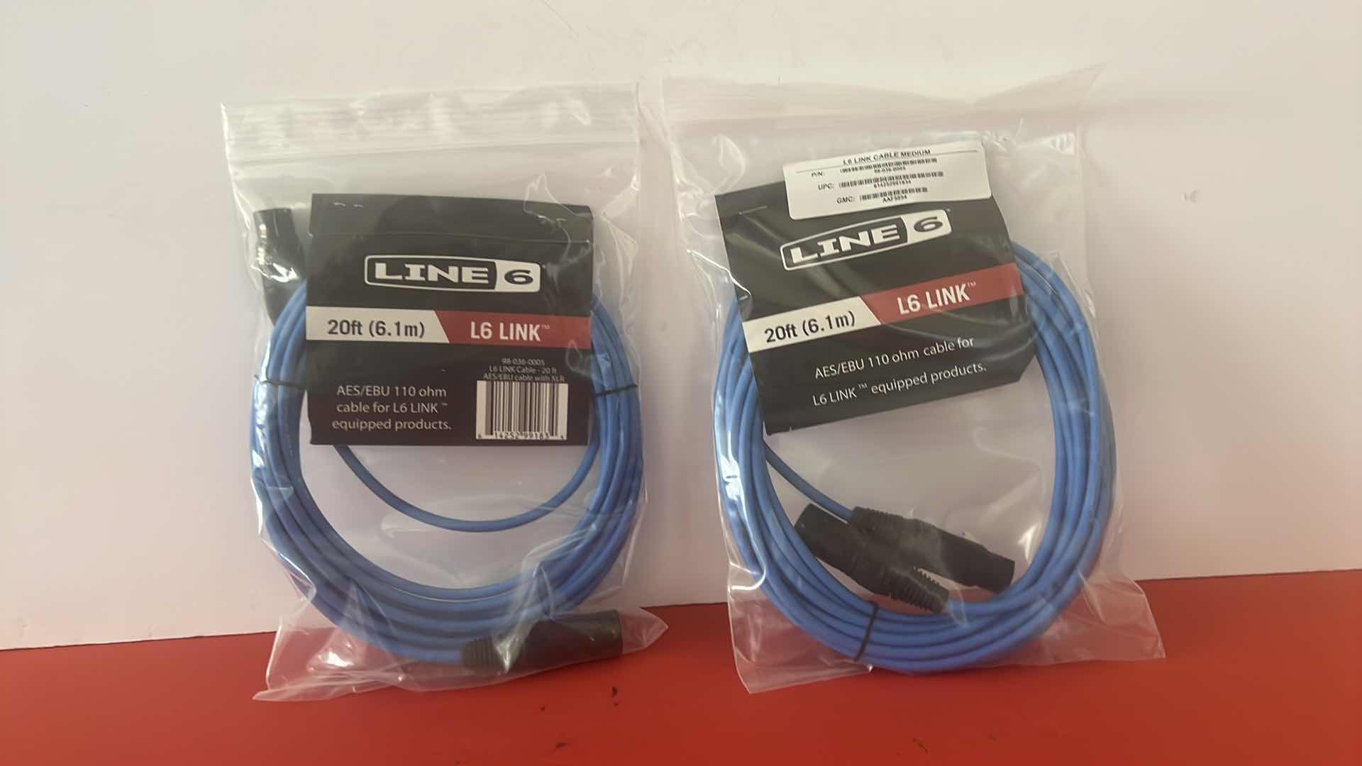 Photo 1 of NEW 2-LINE 20’ CABLES FOR L6 LINKS