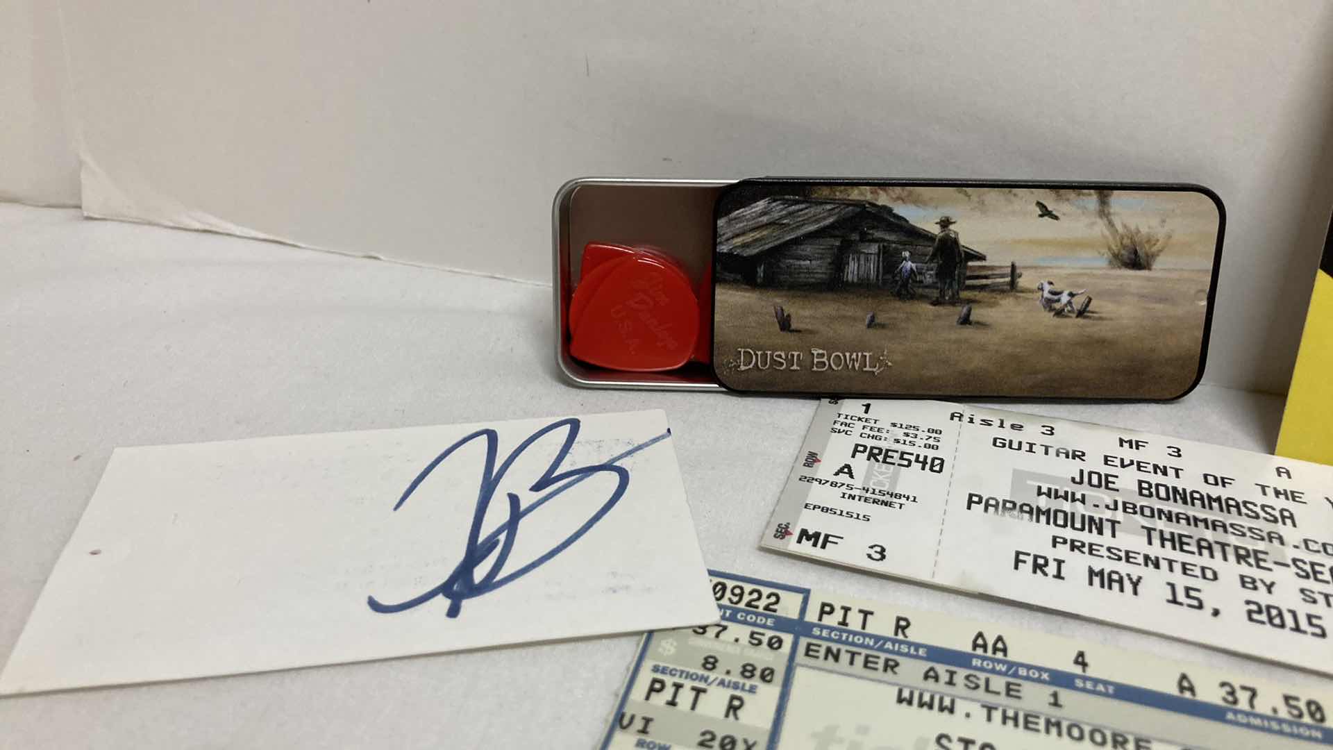 Photo 1 of JOE BONAMASSA MERCHANDISE & MEMORABILIA