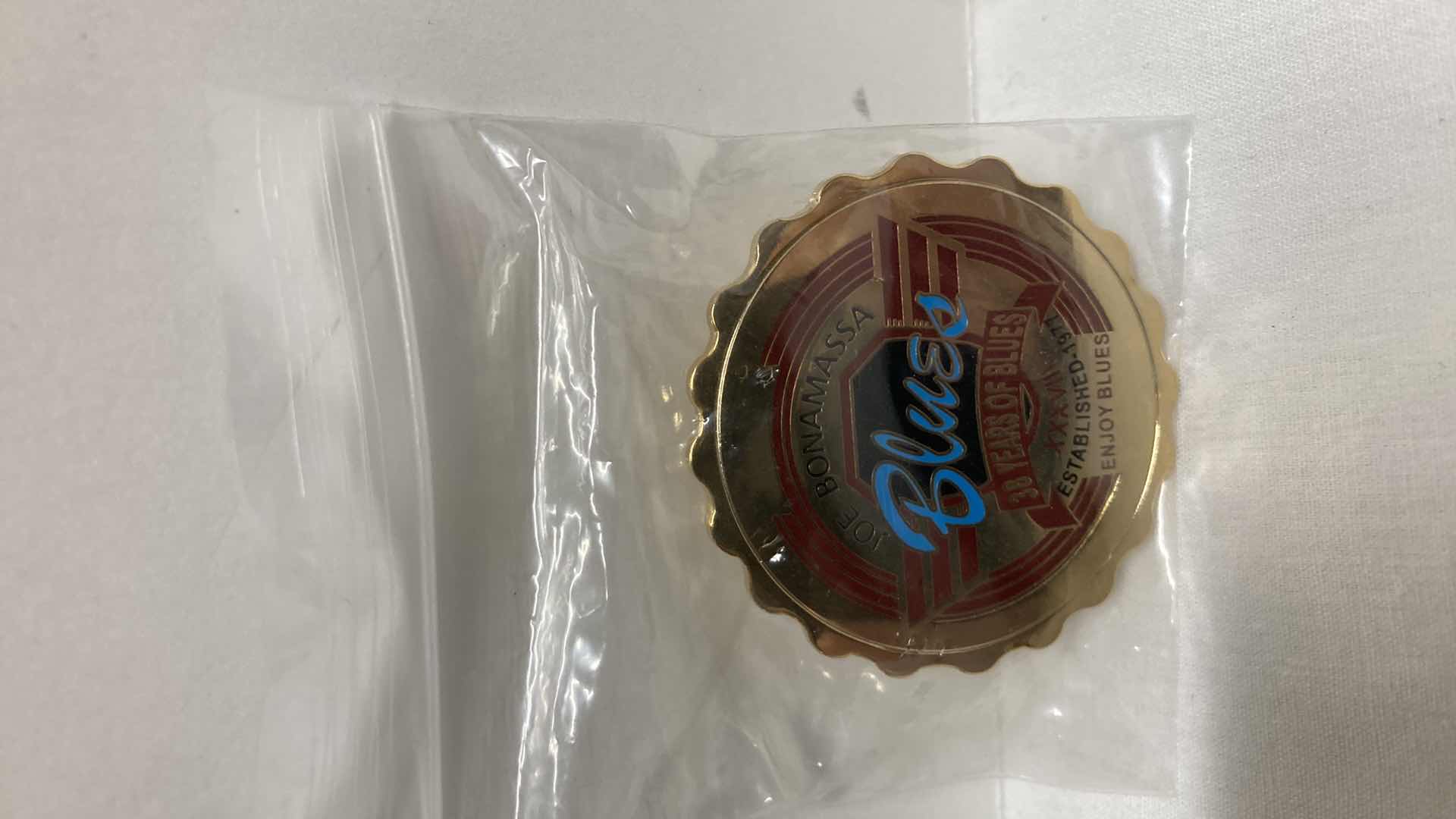 Photo 5 of NEW JOE BONAMASSA METAL PINS (5)