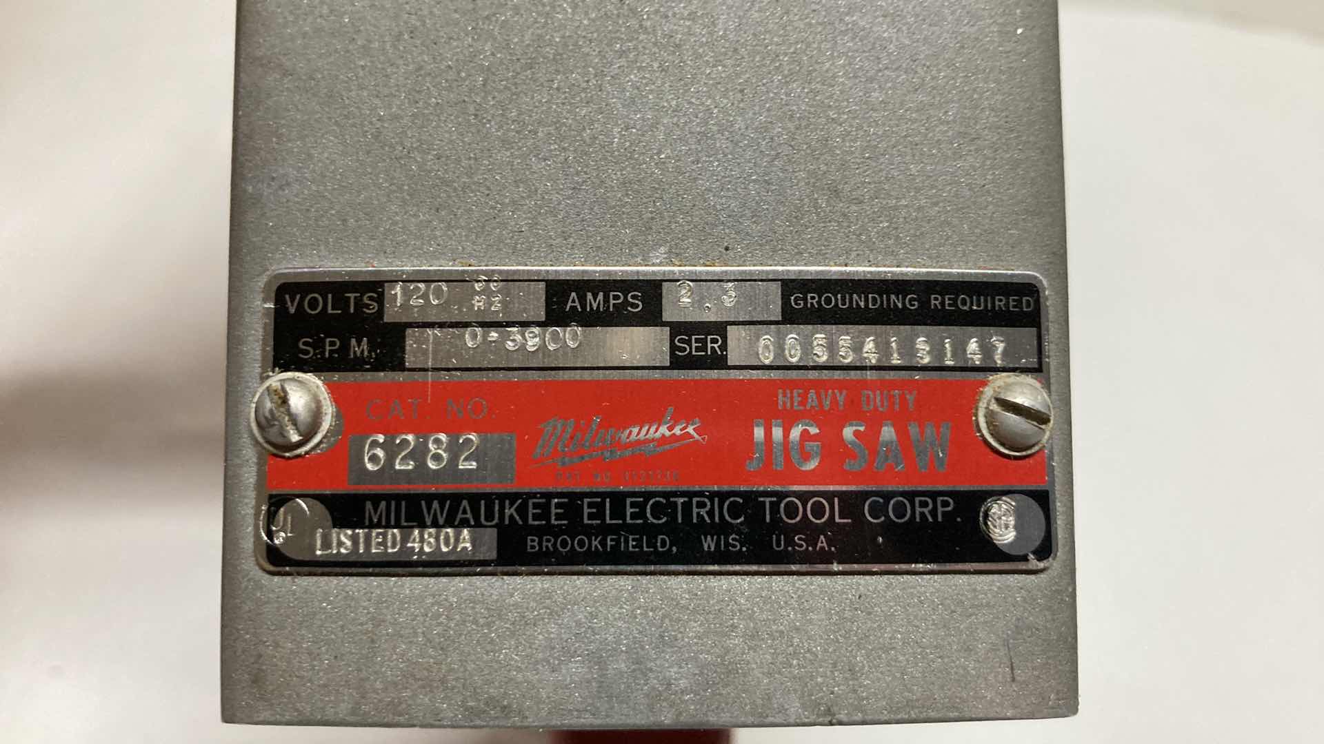 Photo 1 of MILWAUKEE JIGSAW W BLADES & STEEL CASE