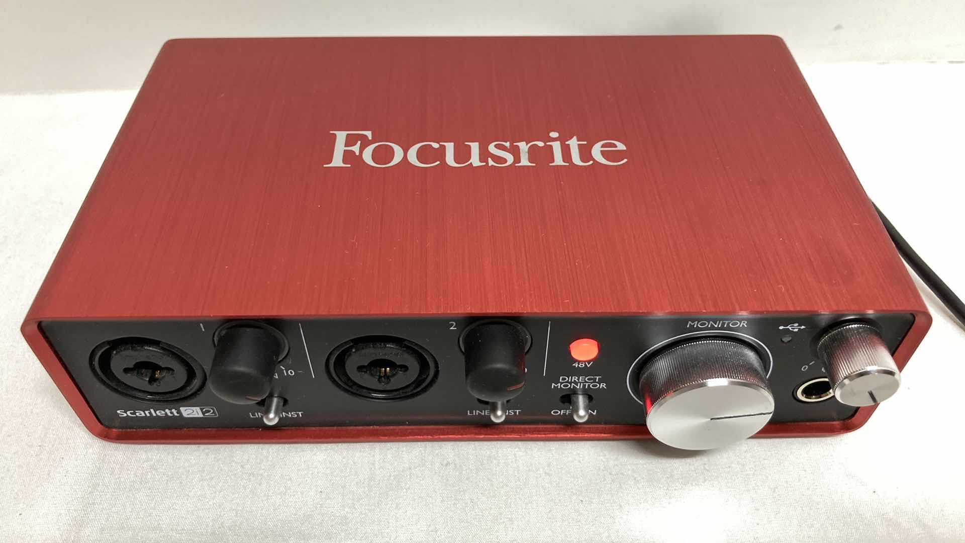 Photo 1 of FOCUSRITE NEW GEN 2 IN/OUT SCARLETT USB INTERFACE MODEL 2i2