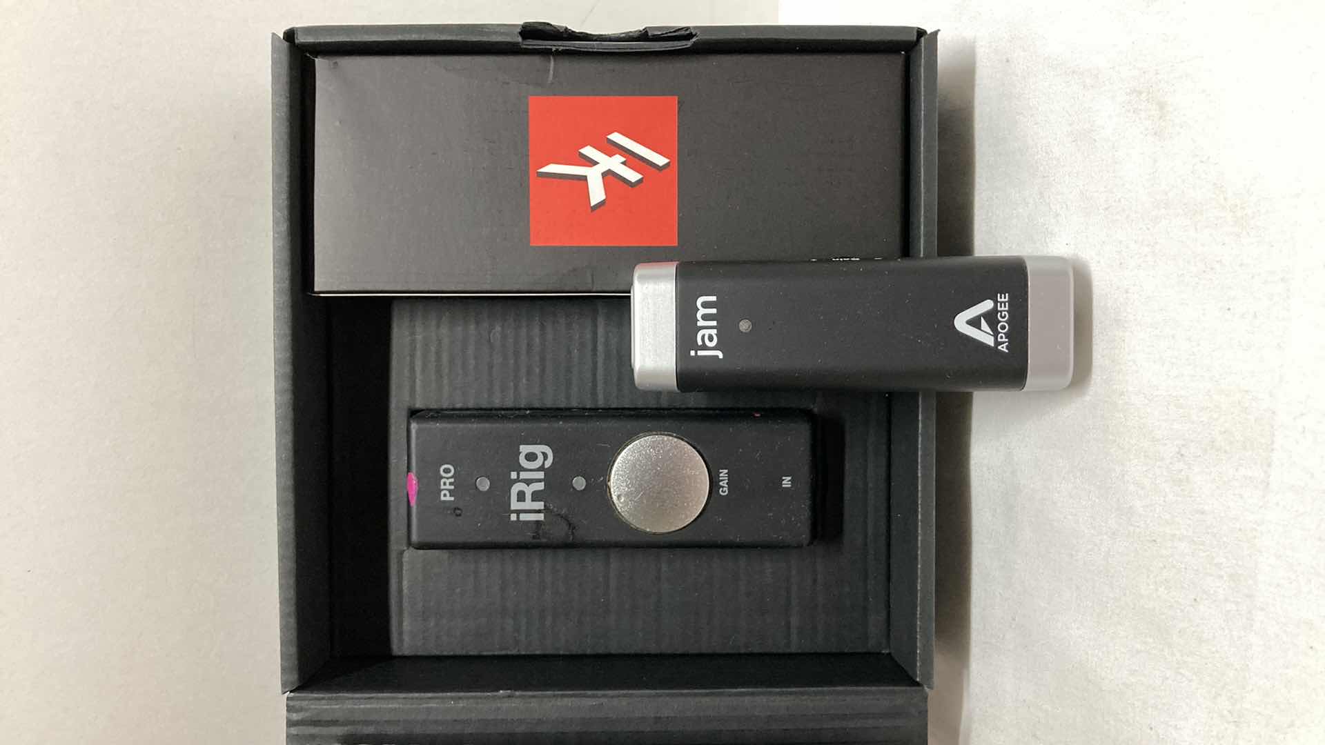 Photo 1 of iRIG PRO AUDIO INTERFACE & APOGEE JAM AUDIO INTERFACE