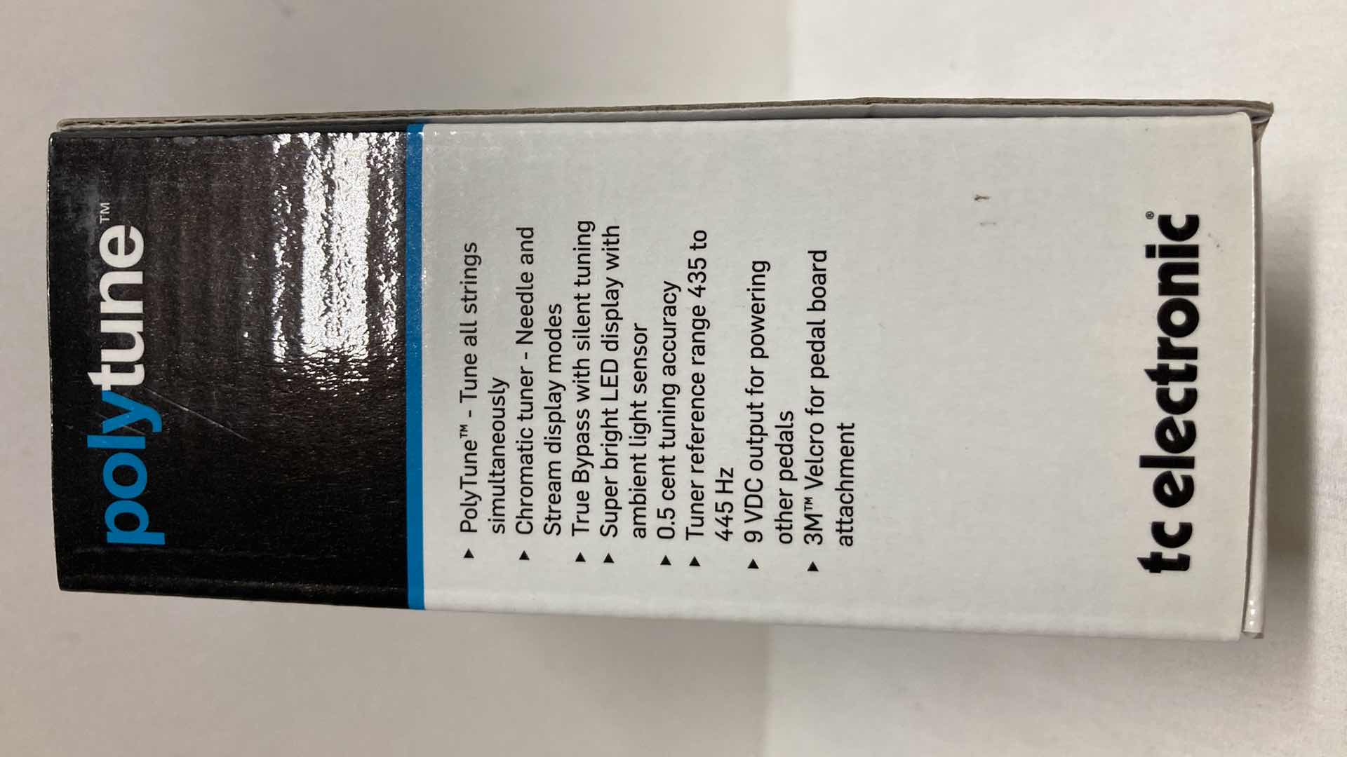 Photo 1 of TC ELECTRONIC POLY TUNE CHROMATIC TUNER TRUE BYPASS