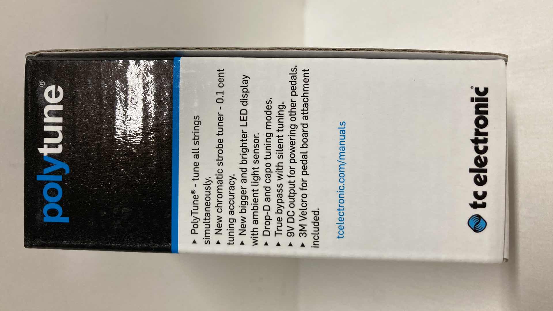 Photo 1 of TC ELECTRONIC POLY TUNE 2 CHROMATIC TUNER TRUE BYPASS