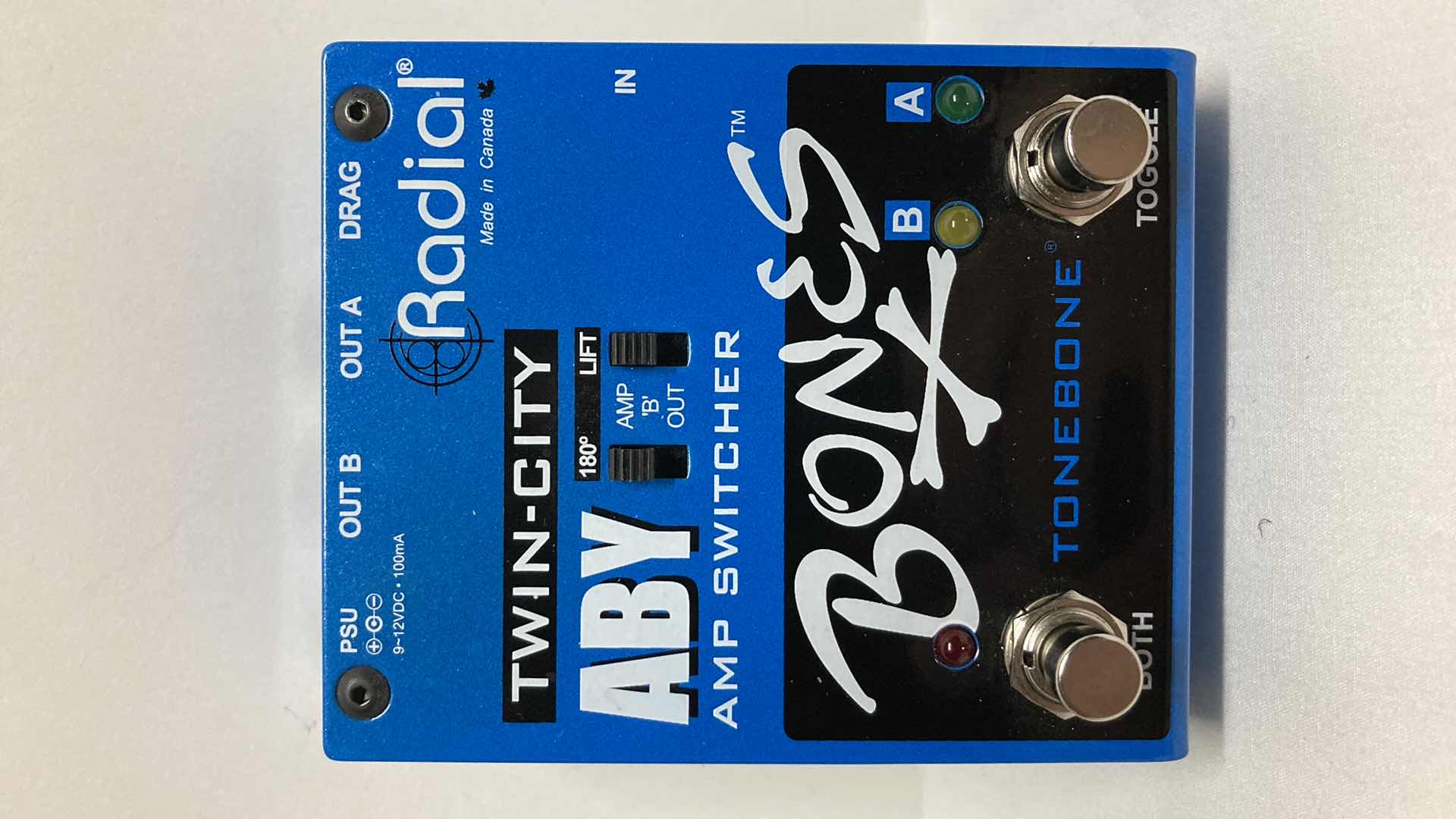 Photo 2 of RADIAL ENGINEERING TWIN CITY ABY BONES AMP SWITCHER