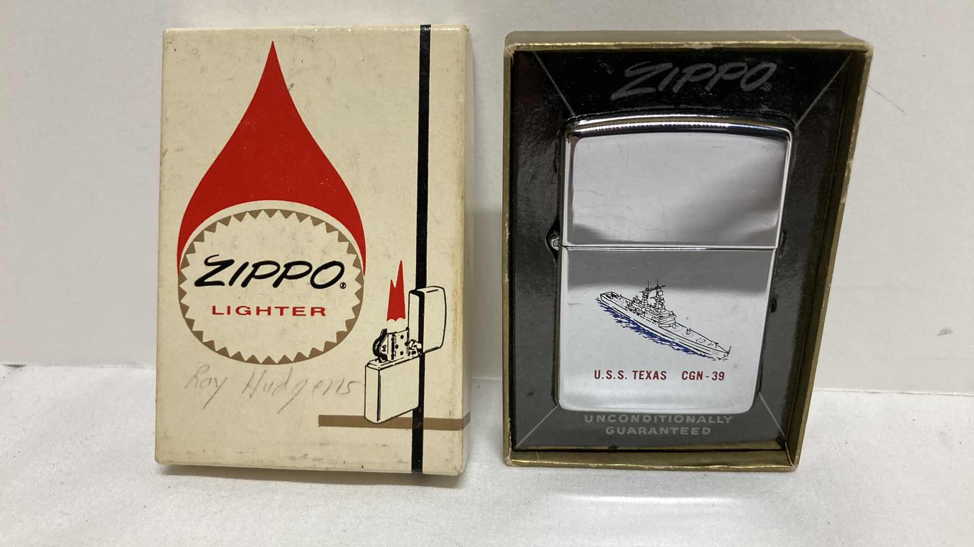 Photo 1 of ZIPPO USS TEXAS CGN-39 LIGHTER