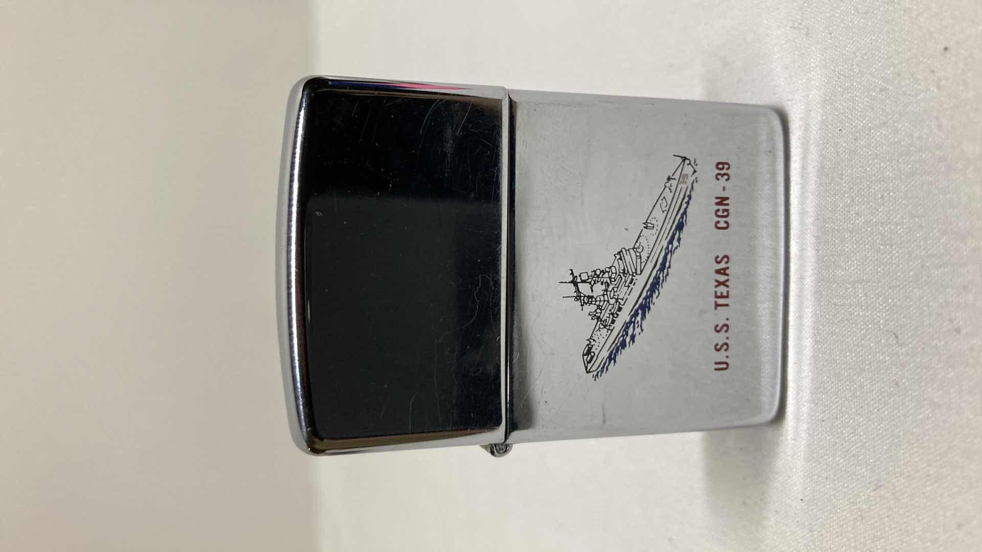Photo 1 of ZIPPO USS TEXAS CGN-39 LIGHTER