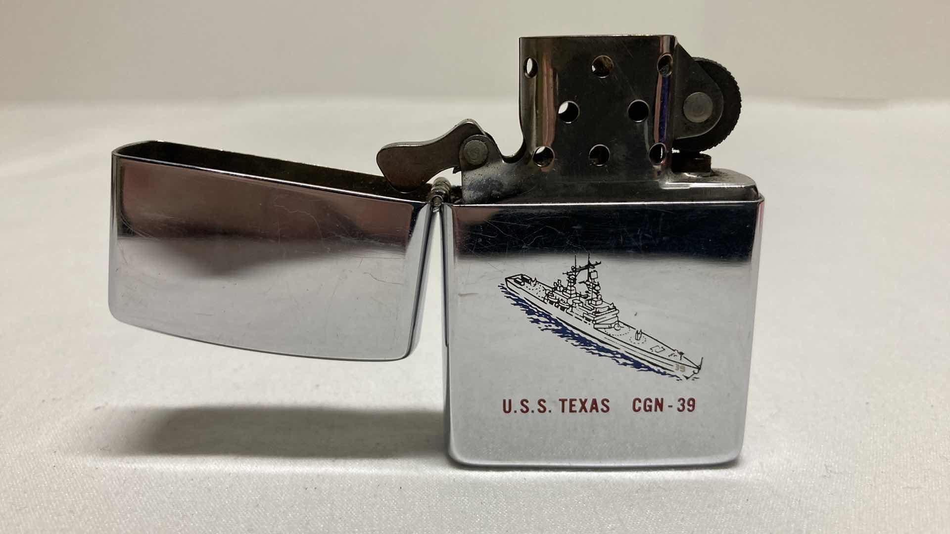 Photo 3 of ZIPPO USS TEXAS CGN-39 LIGHTER