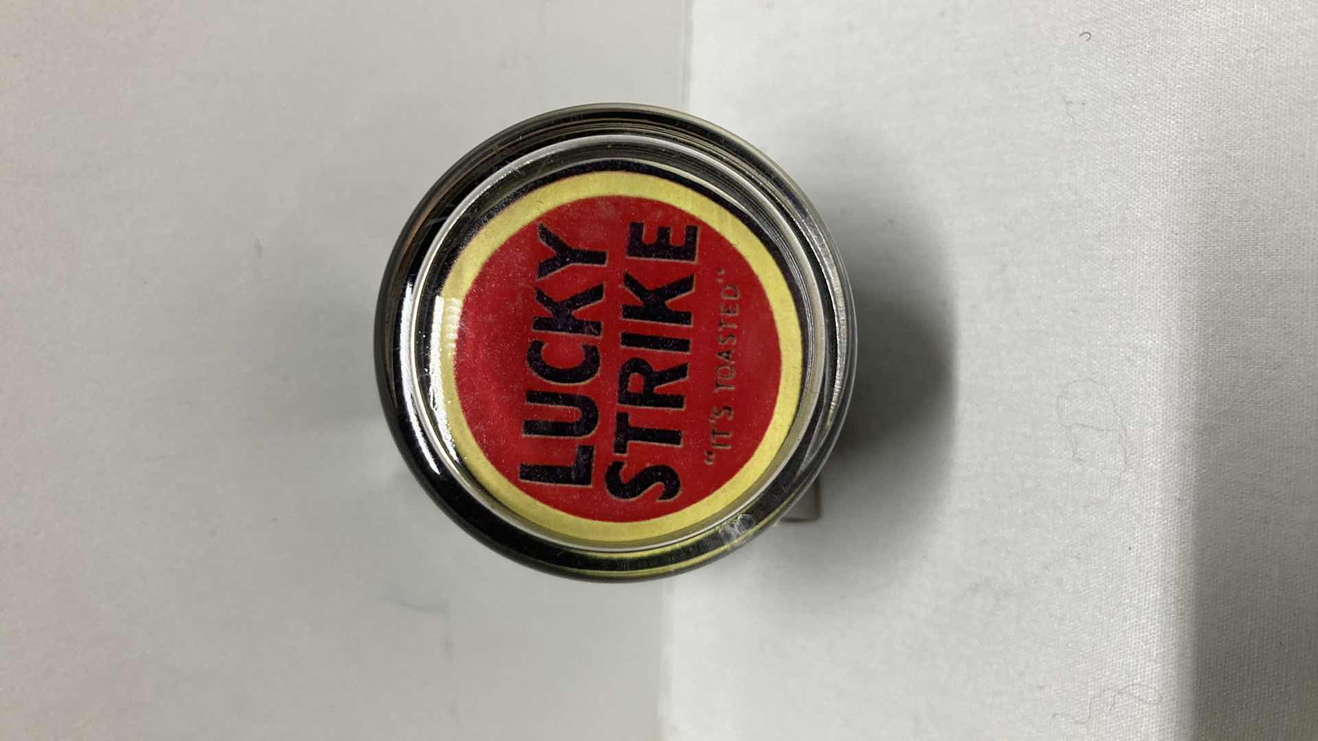 Photo 1 of VINTAGE LUCKY STRIKE STEERING WHEEL KNOB