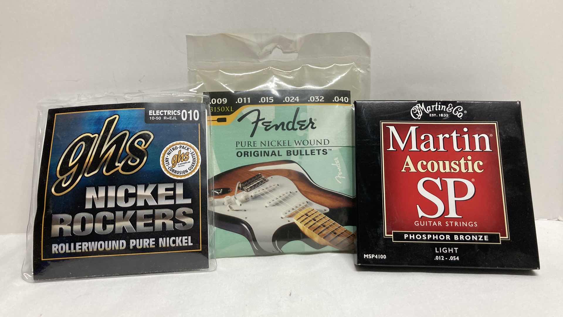 Photo 1 of GUITAR STRINGS VARIETY PACK (14)