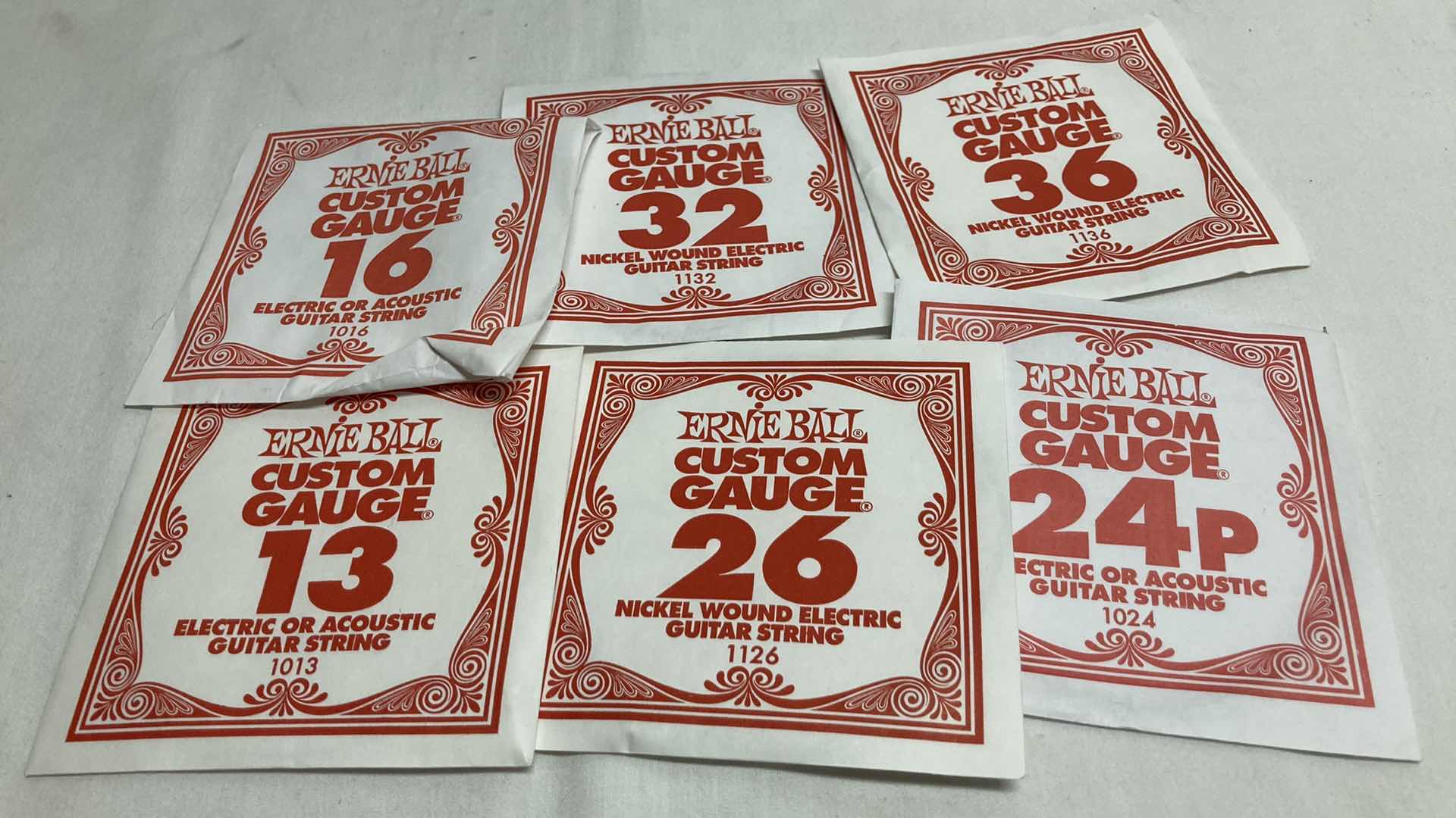 Photo 1 of GUITAR STRINGS VARIETY PACK (14)