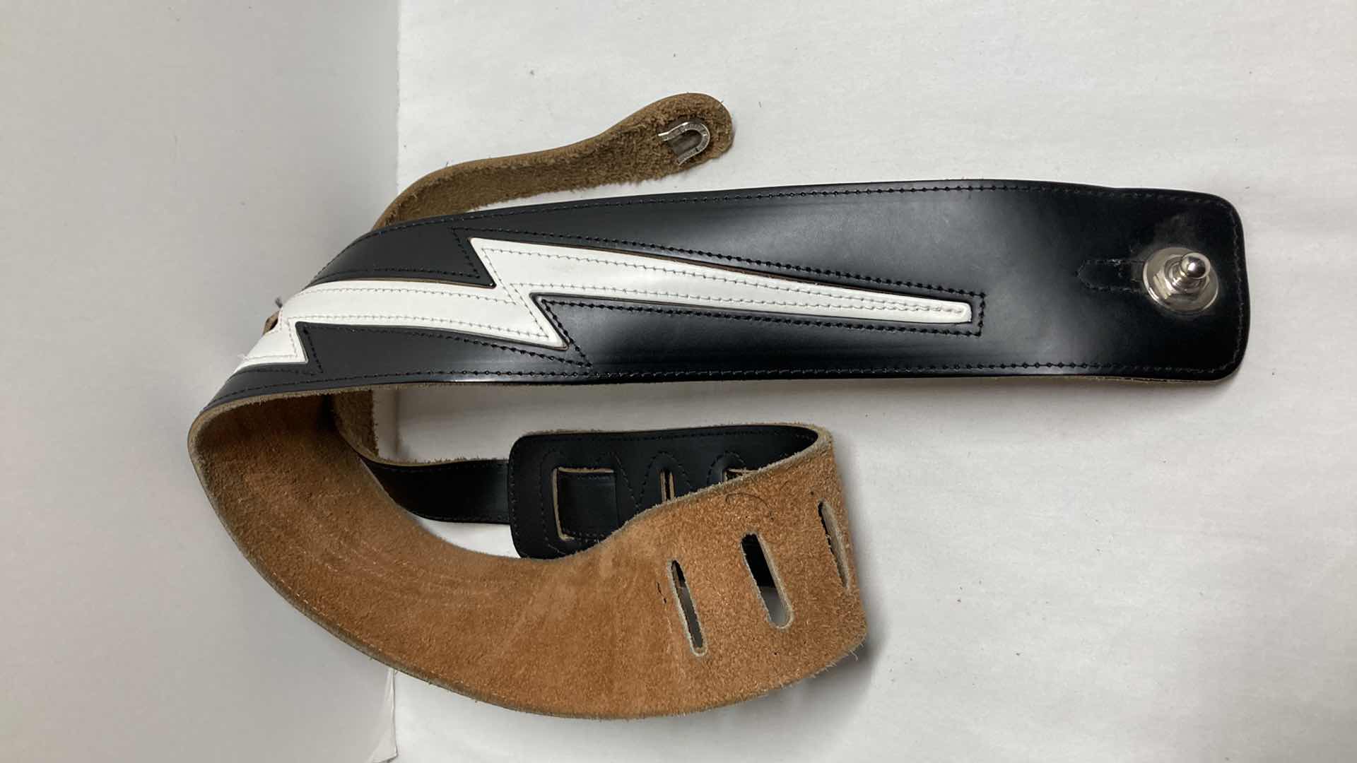 Photo 2 of SCHALLER LEATHER GUITAR STRAP & FENDER LEATHER GUITAR STRAP