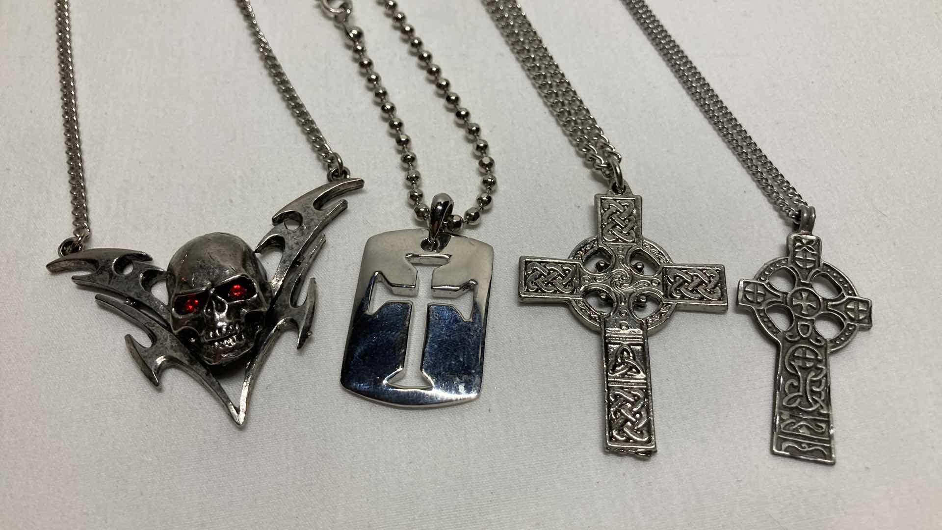 Photo 1 of ROCK N ROLL THEMED COSTUME NECKLACES (7)
