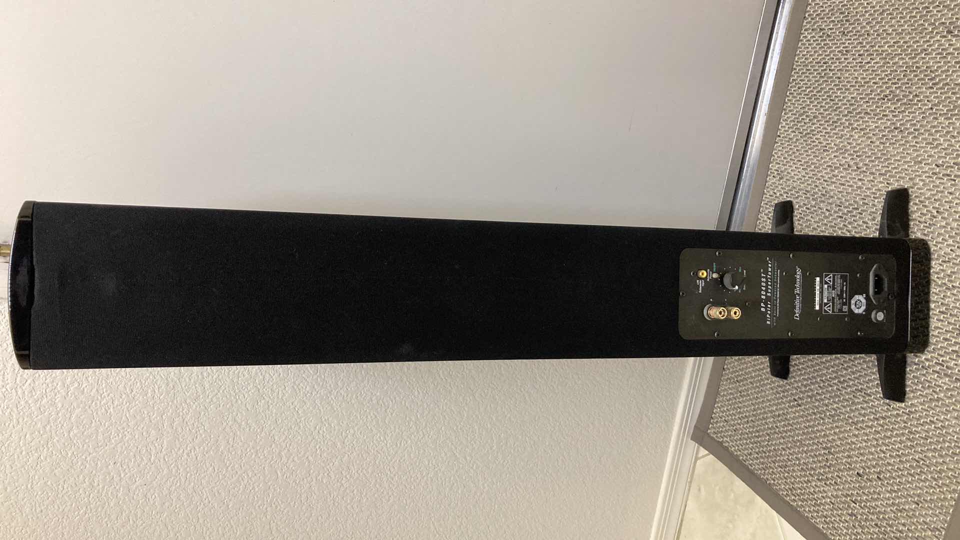 Photo 1 of DEFINITIVE TECHNOLOGY BIPOLAR SUPER TOWER W POWERED SUBWOOFER MODEL BP-8040ST