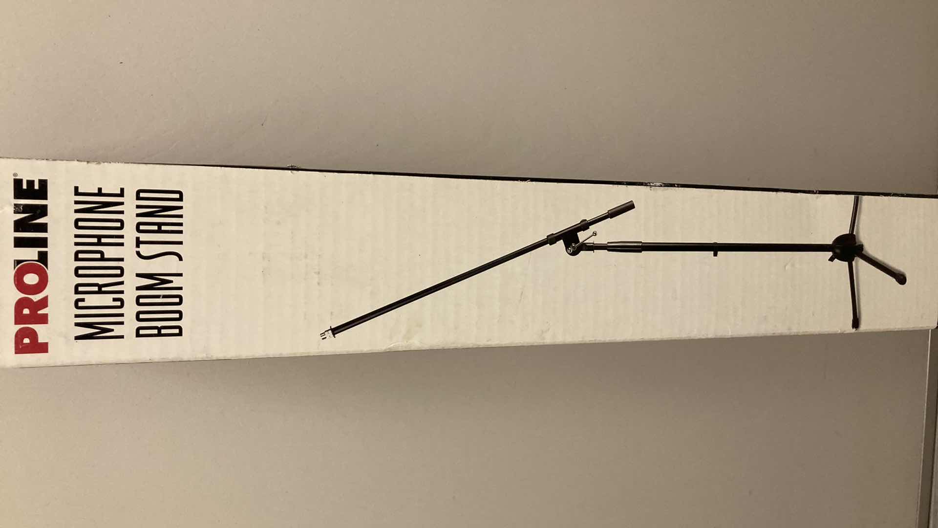 Photo 1 of PROLINE MICROPHONE BOOM TRIPOD STAND MODEL MS220CR