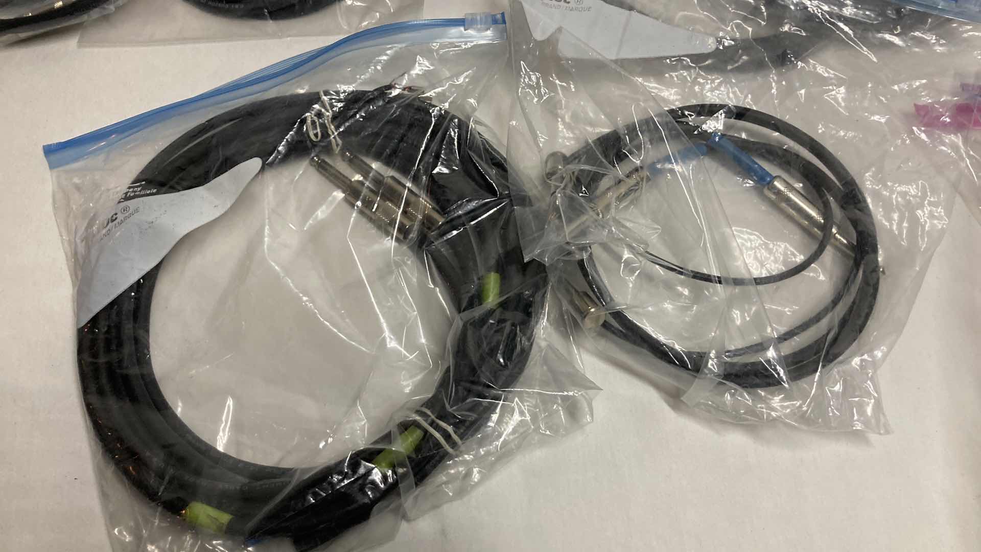 Photo 1 of GUITAR AMP CABLES VARIOUS BRANDS & LENGTHS (10)
