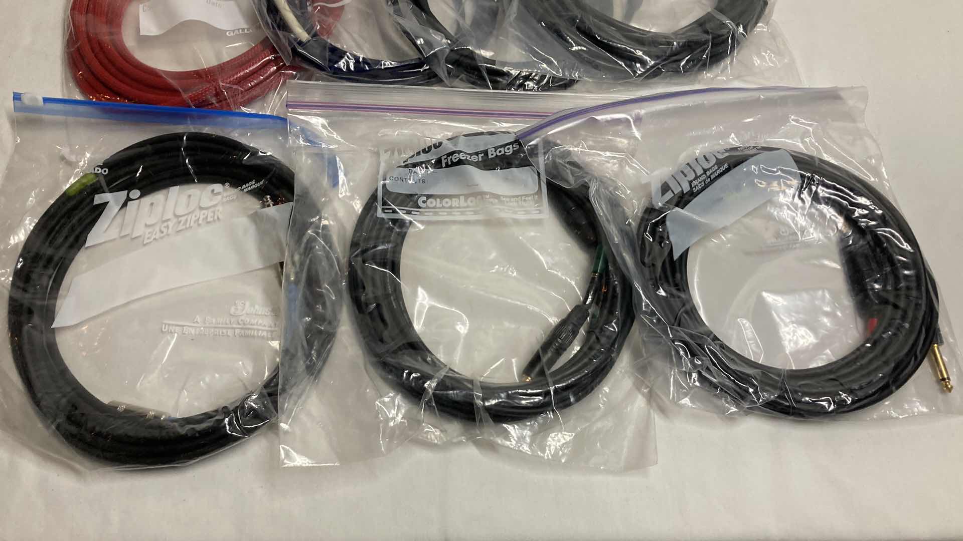 Photo 3 of GUITAR AMP CABLES VARIOUS BRANDS & LENGTHS (10)