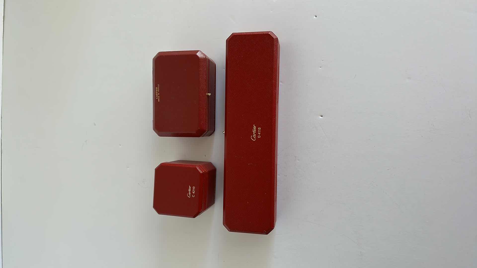 Photo 1 of CARTIER JEWELRY BOXES