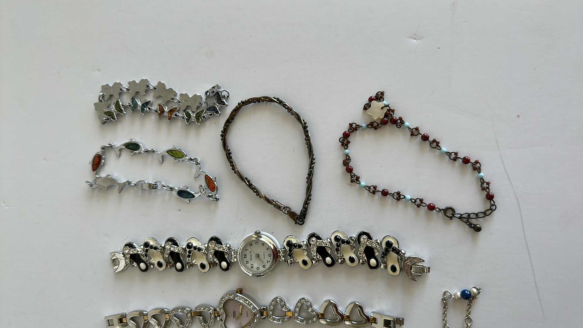 Photo 4 of COSTUME JEWELRY WATCHES AND BRACELETS