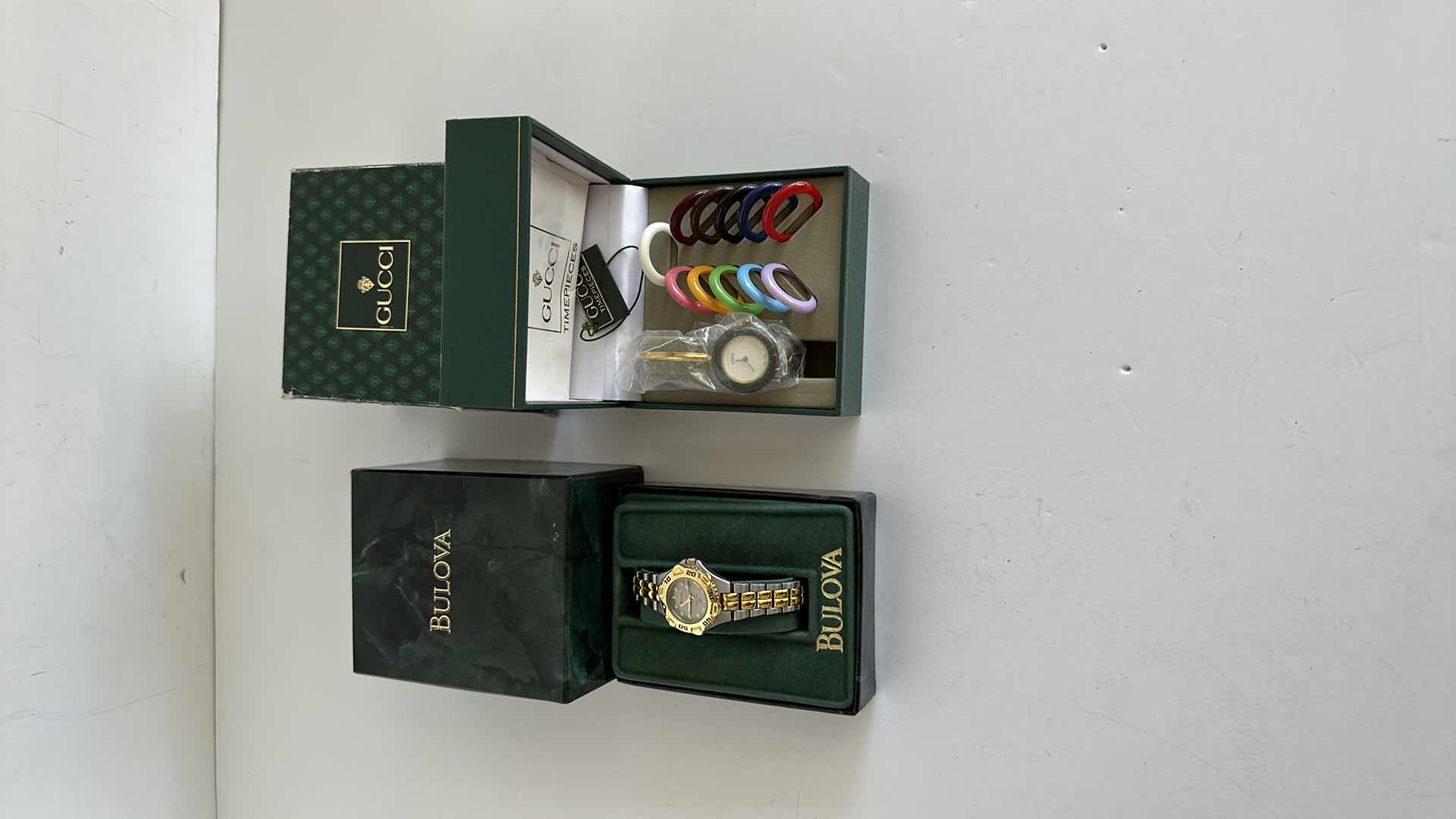 Photo 2 of BULOVA AND GUCCI WATCHES  NO INFO ON WORKING