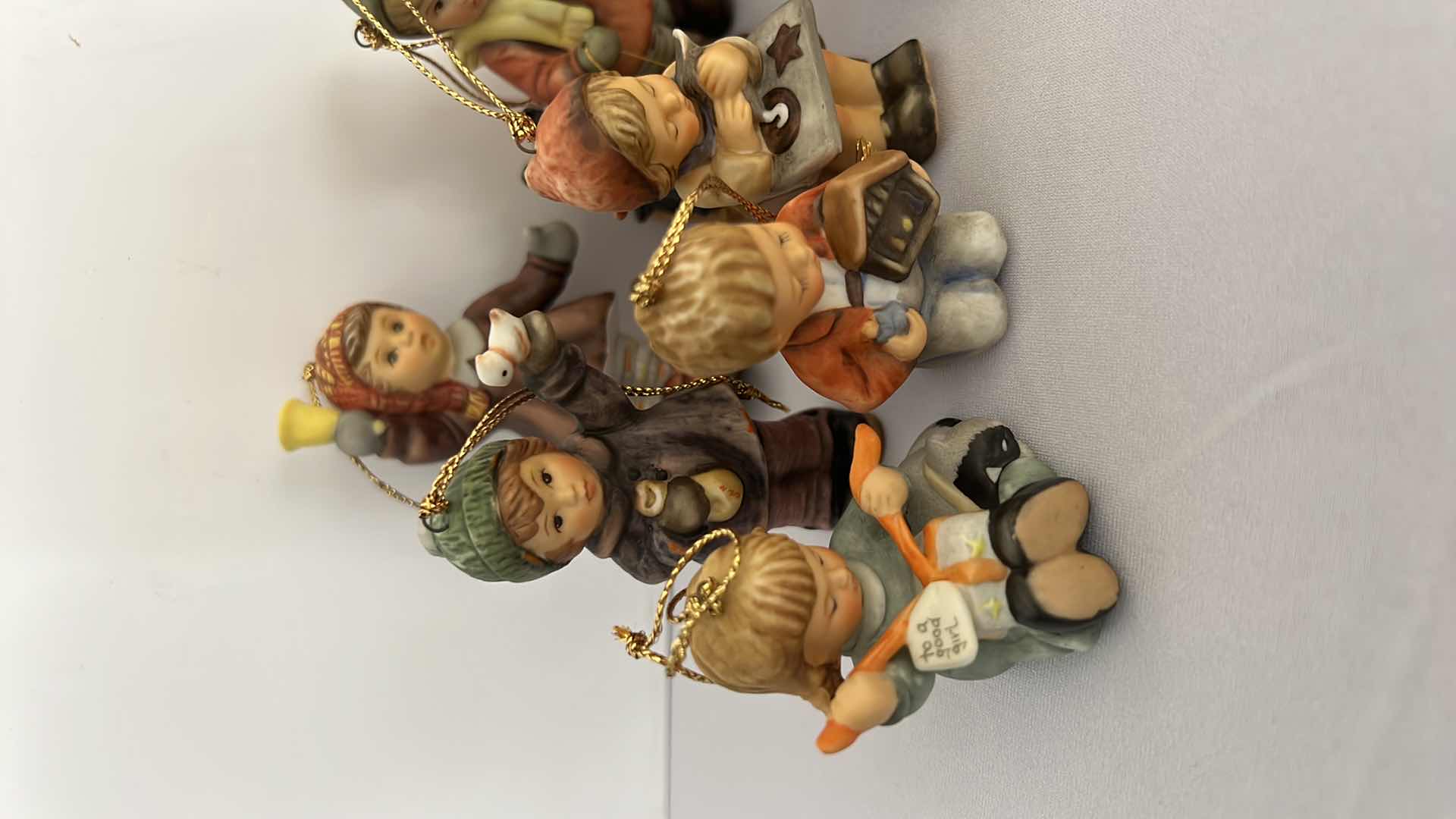 Photo 3 of 12-ASHTON-DRAKE STUDIO COLLECTORS HUMMEL CHRISTMAS ORNAMENTS W COA’S