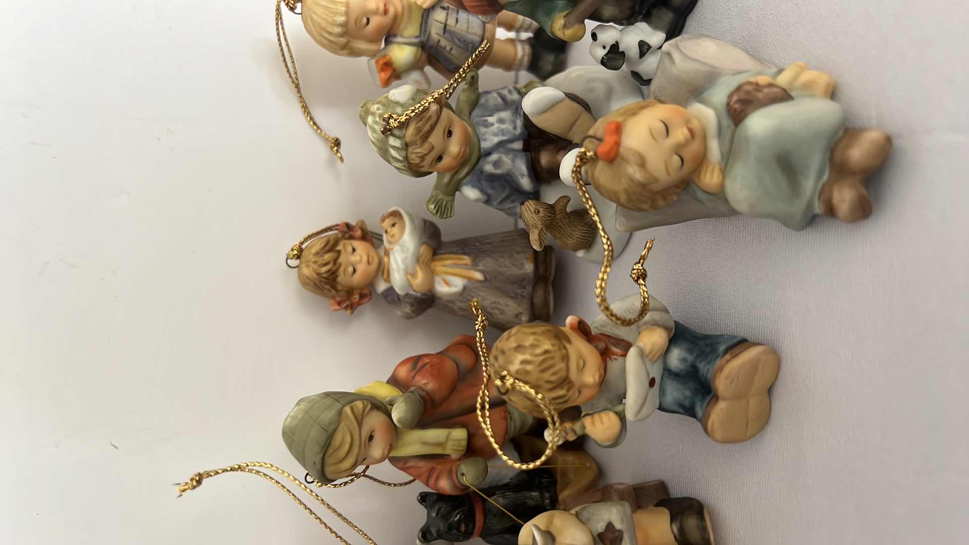 Photo 4 of 12-ASHTON-DRAKE STUDIO COLLECTORS HUMMEL CHRISTMAS ORNAMENTS W COA’S