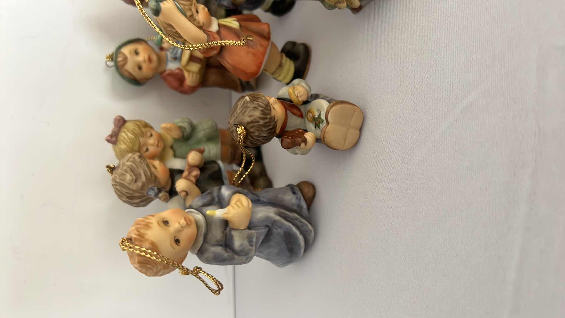 Photo 1 of 12-ASHTON DRAKE STUDIO COLLECTORS HUMMEL CHRISTMAS ORNAMENTS W COA’S