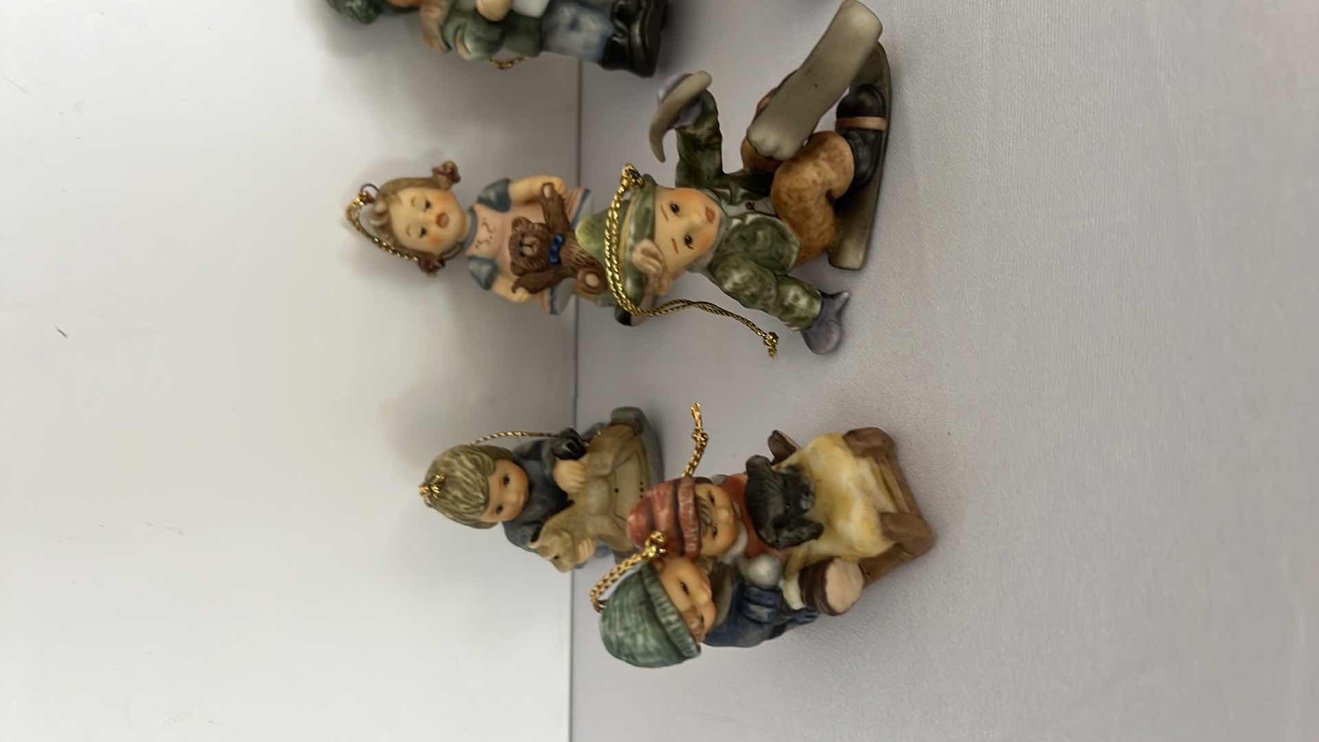 Photo 1 of 6-ASHTON-DRAKE STUDIO COLLECTORS HUMMEL CHRISTMAS ORNAMENTS W 3-COA’S