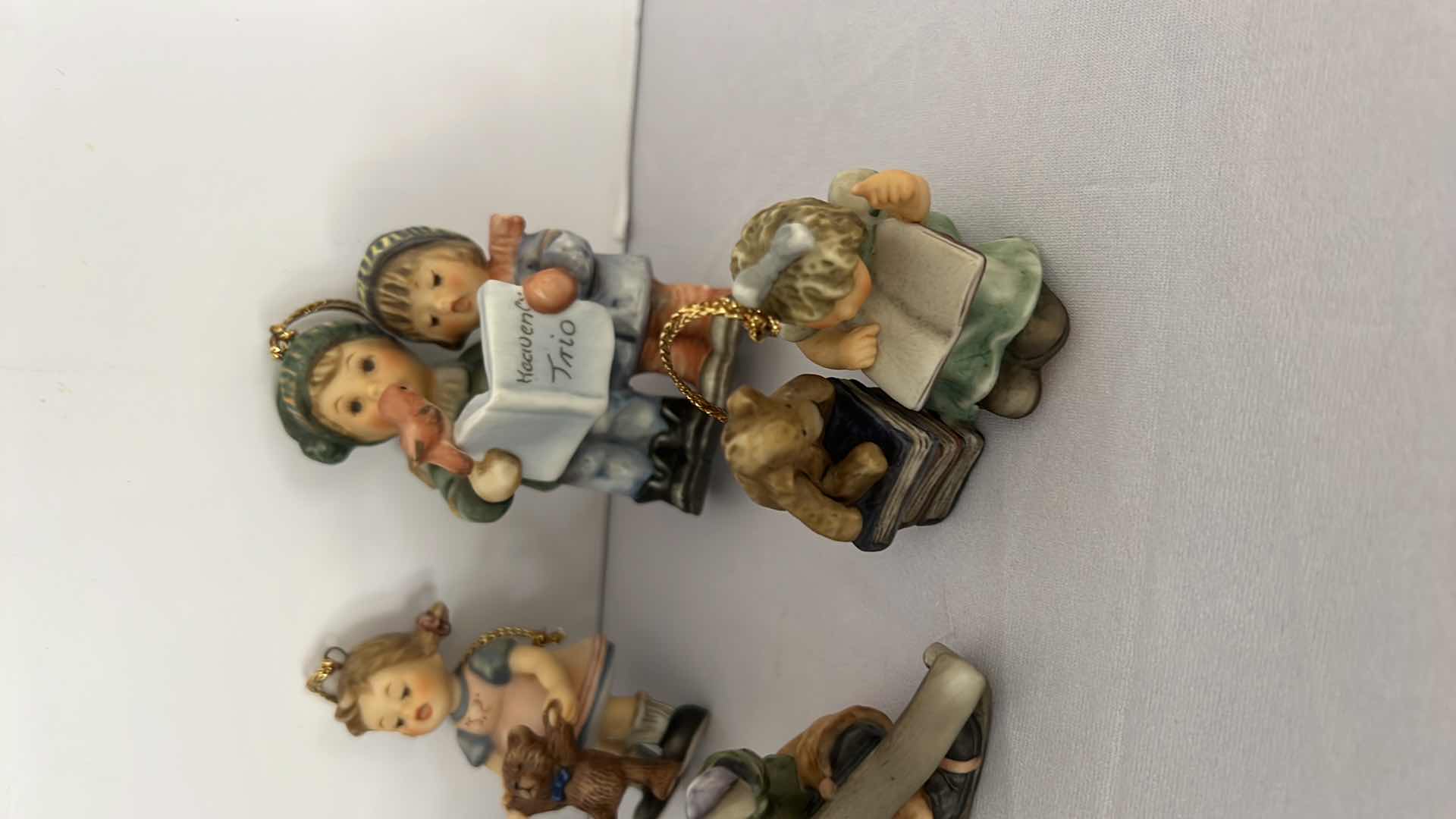 Photo 1 of 6-ASHTON-DRAKE STUDIO COLLECTORS HUMMEL CHRISTMAS ORNAMENTS W 3-COA’S