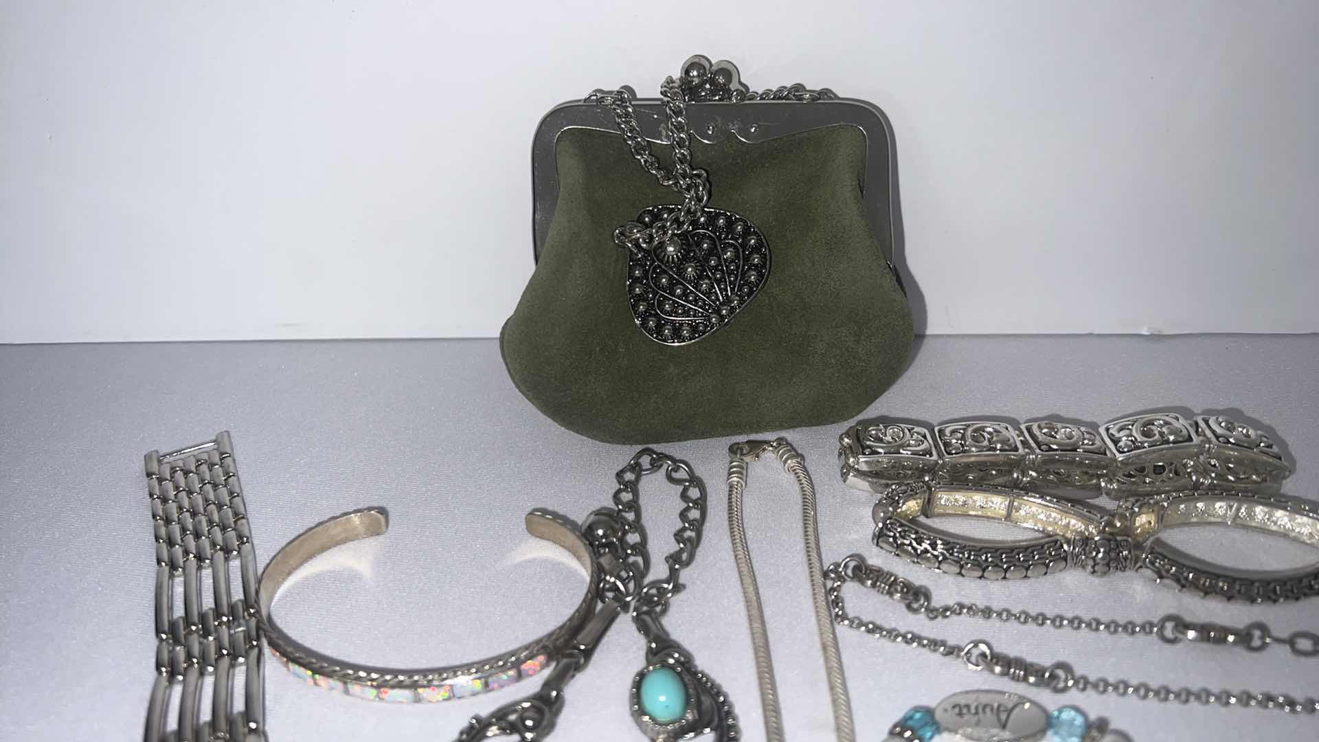 Photo 1 of SILVER COSTUME JEWELRY (PENDANTS, BRACELETS, WATCHES & NECKLACES)