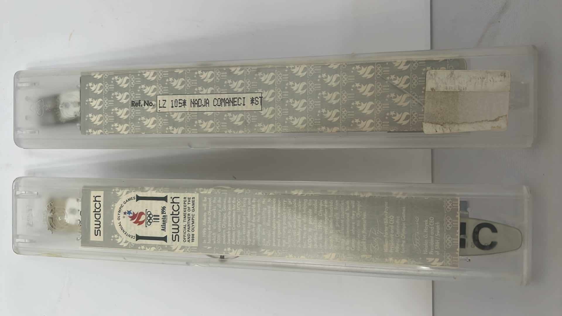 Photo 1 of 2-NEW SWATCH ATLANTA 1996 CENTENNIAL OLYMPIC GAMES WATCHES