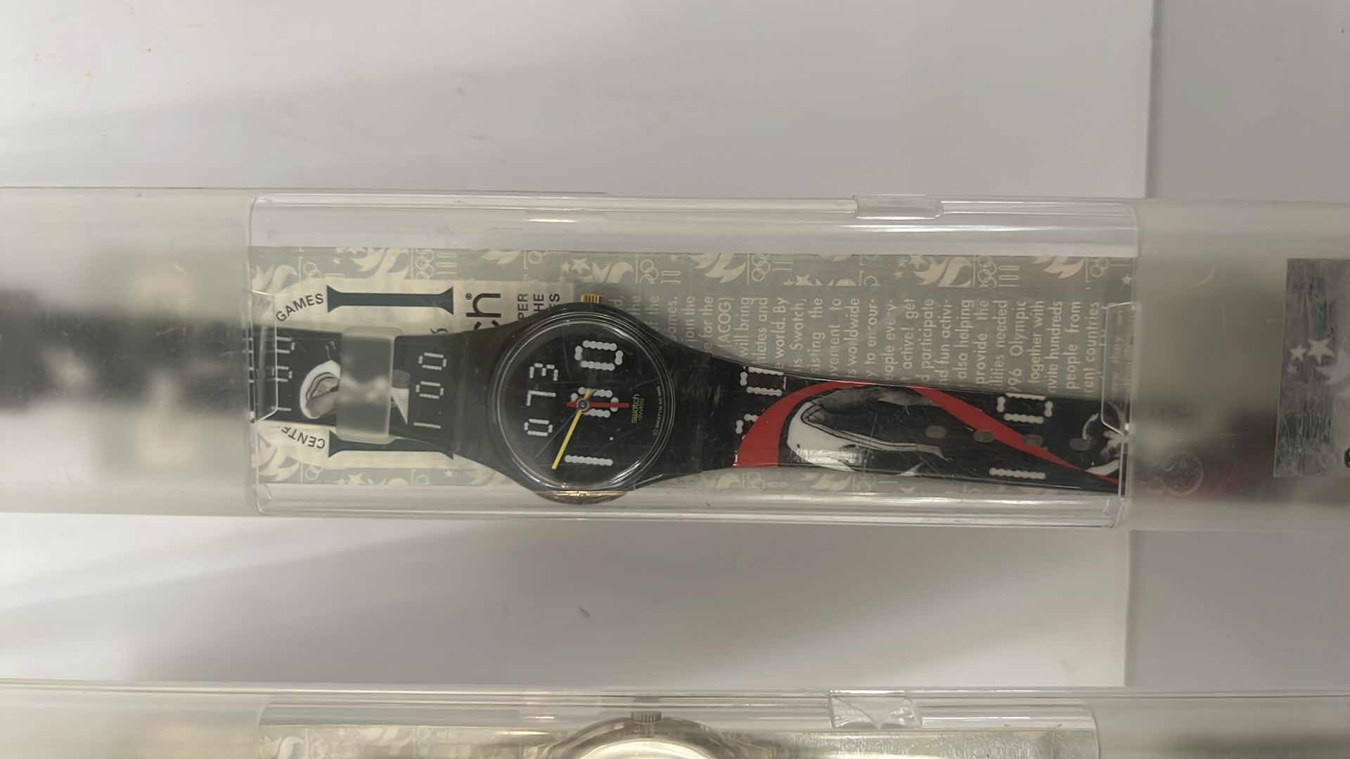 Photo 1 of 2-NEW SWATCH ATLANTA 1996 CENTENNIAL OLYMPIC GAMES WATCHES