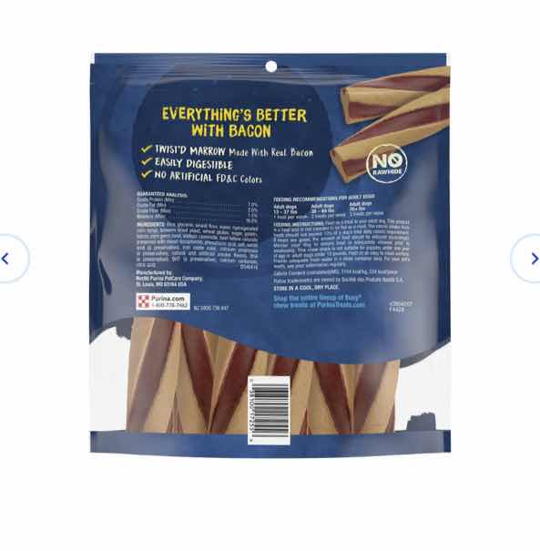 Photo 1 of 4-36 OZ BUSY BONE WITH BEGGIN’ TWIST’D! LONG-LASTING SMALL/MEDIUM DOG TREATS-ORIGINAL-RETAIL VALUE $64-EXP 11/23