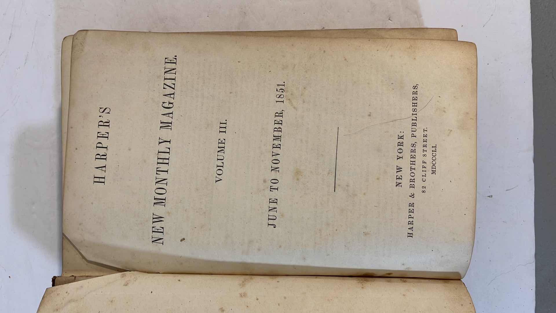 Photo 1 of HARPERS MAGAZINE