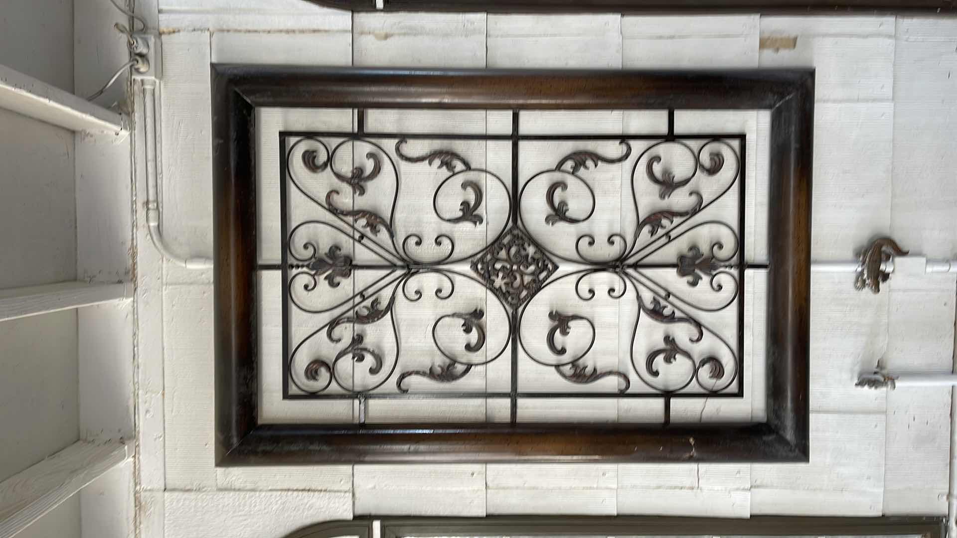 Photo 1 of ORNATE LARGE METAL WALL DECOR 40x60